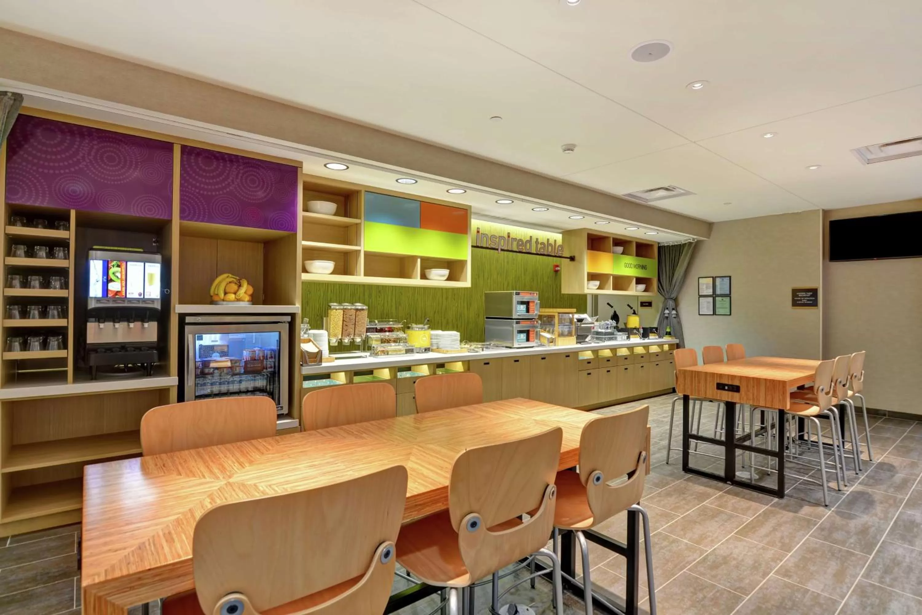 Breakfast in Home2 Suites By Hilton Madison Huntsville Airport
