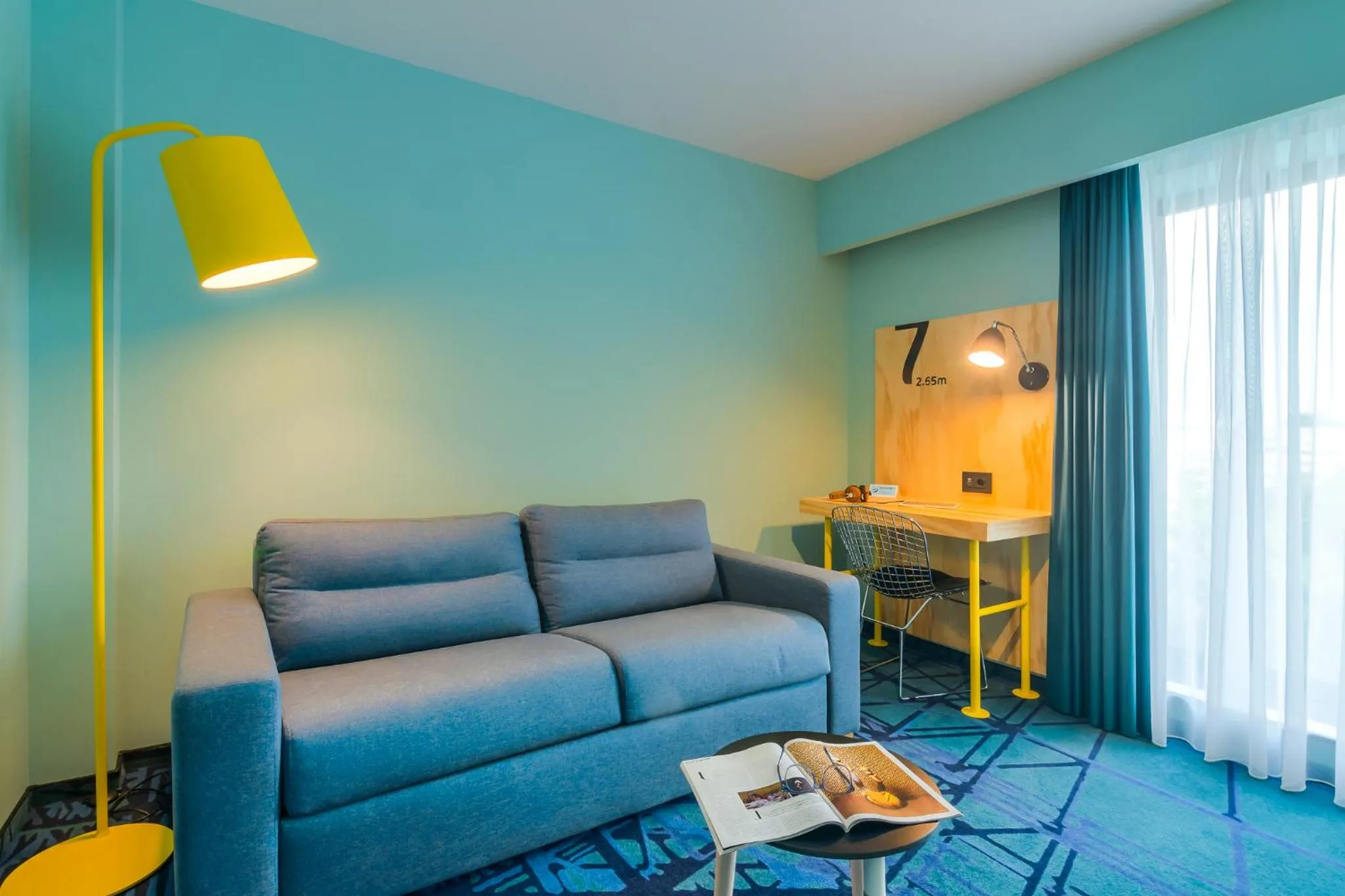 Living room in ibis Styles Bucharest Erbas