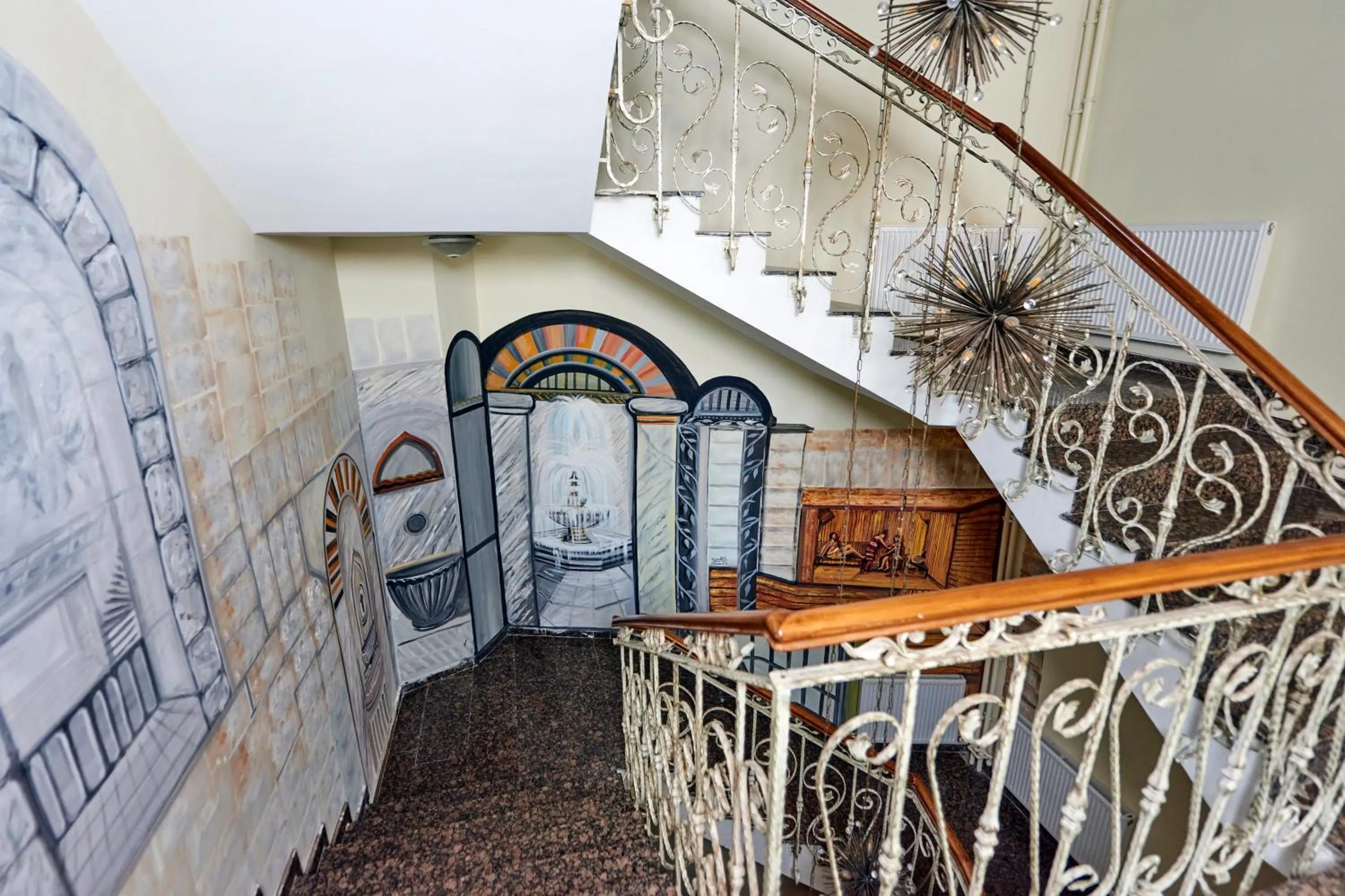 Decorative detail in Sunlight Hotel