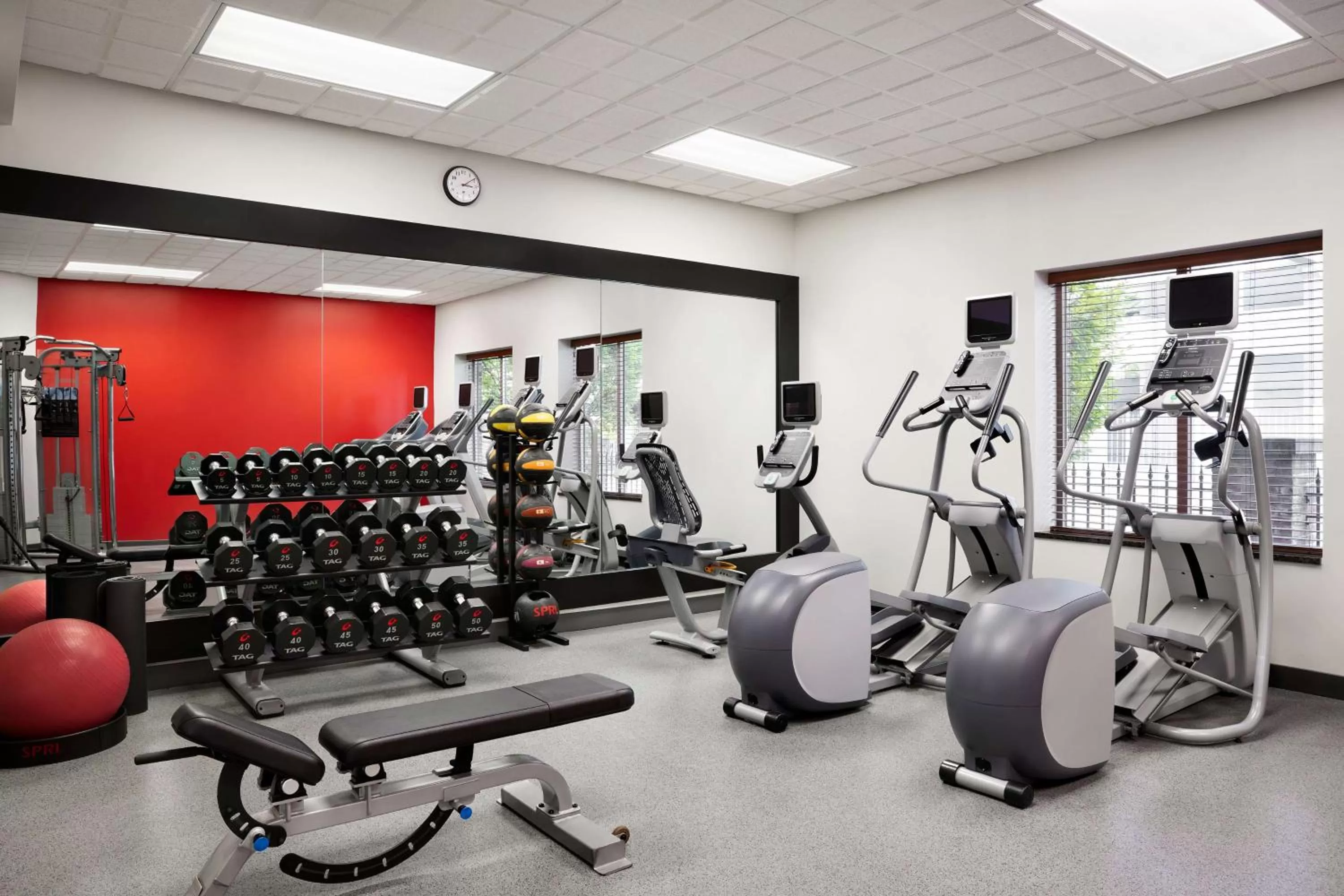 Fitness centre/facilities in Hilton Garden Inn Providence Airport/Warwick