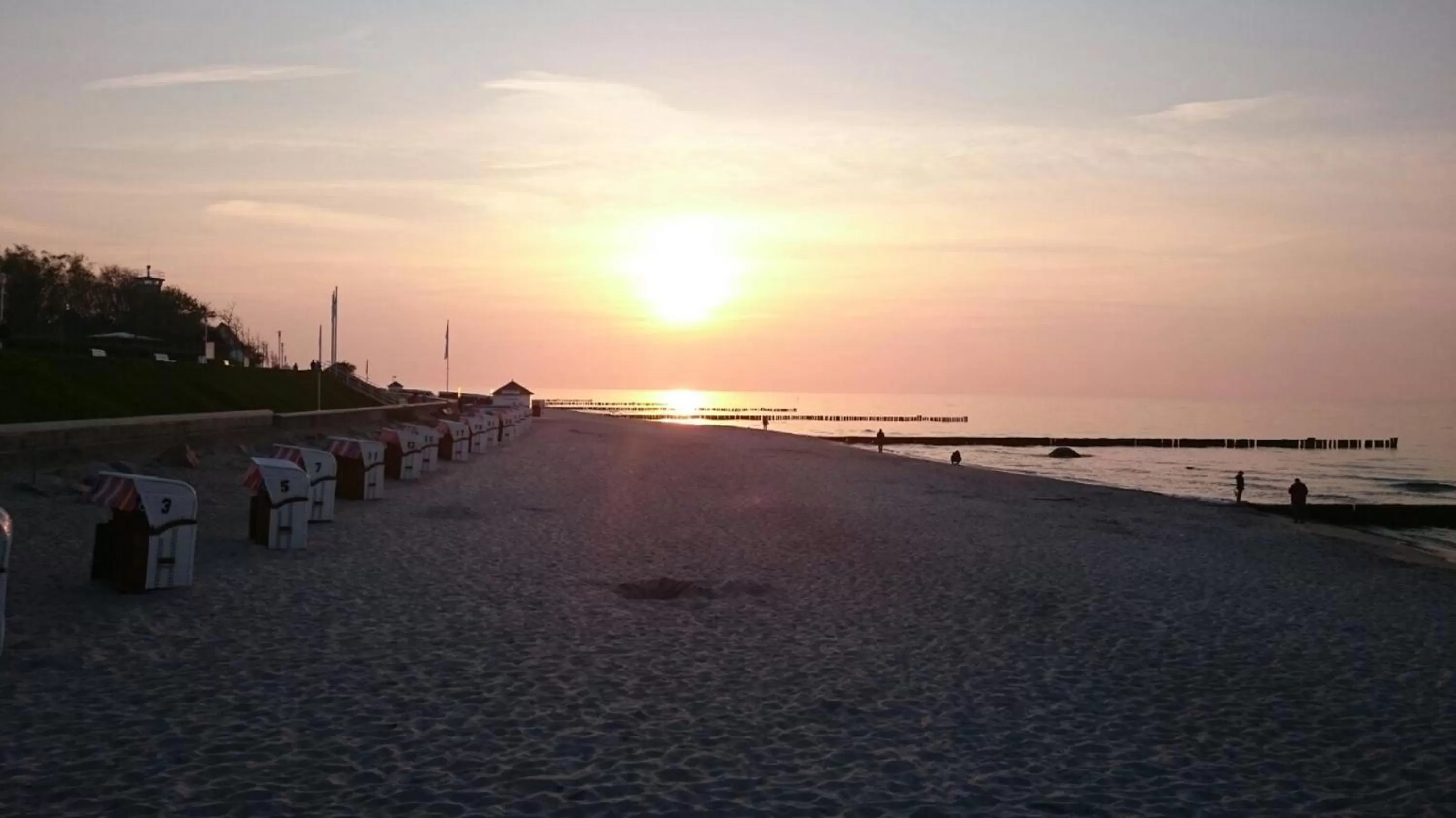 Sunset in Hotel Poseidon