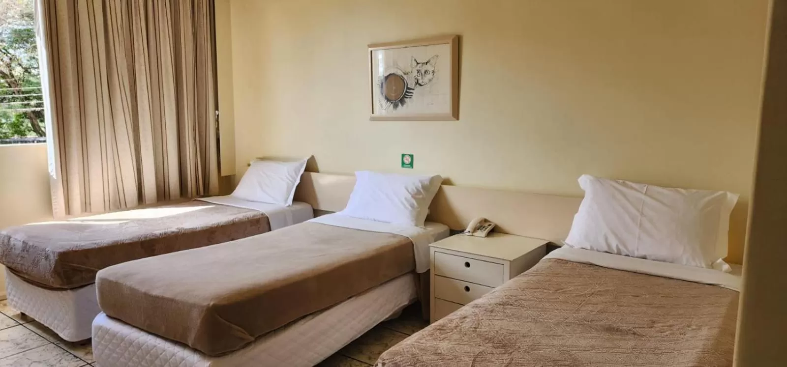 Bed in Hotel do Lago