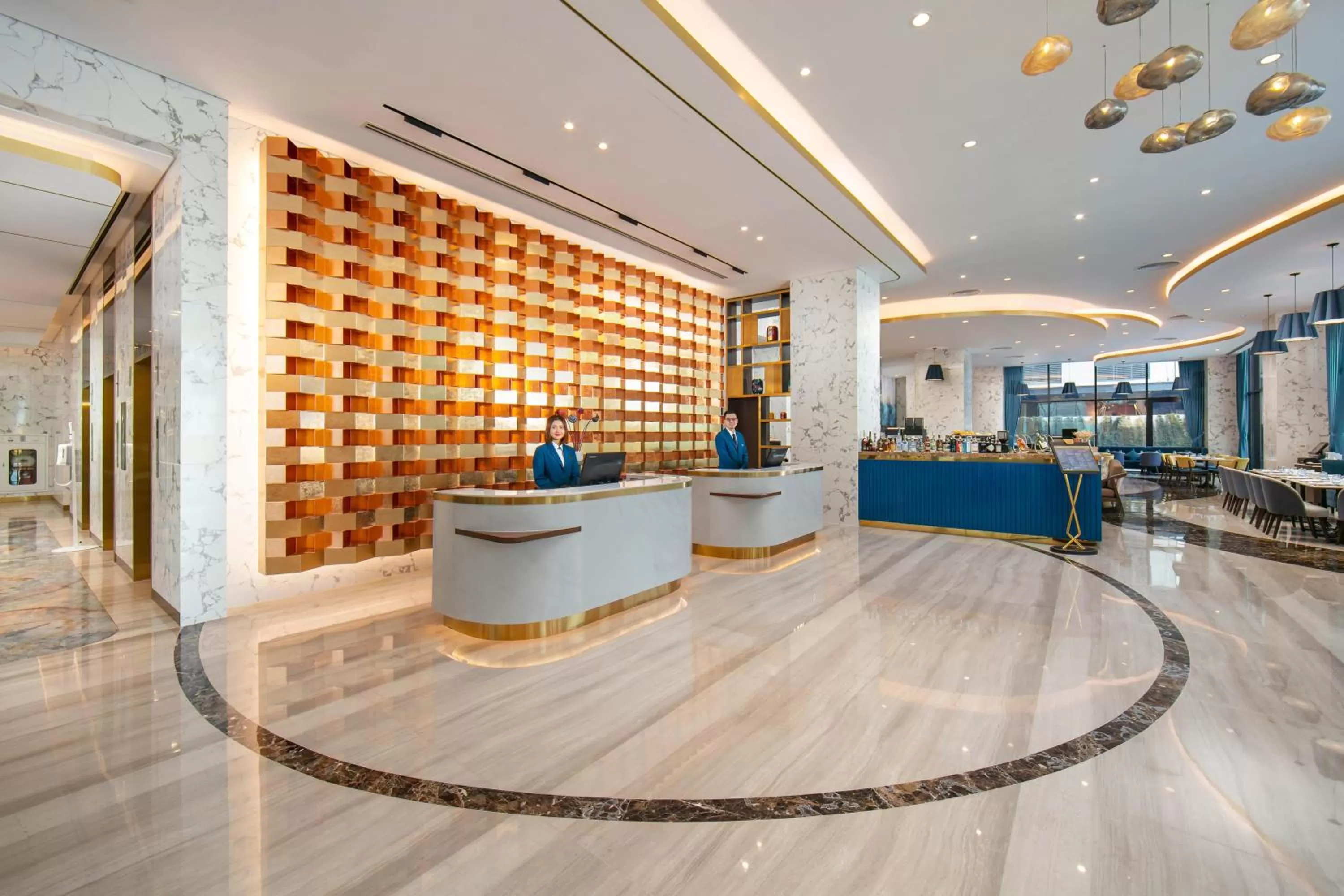 Lobby or reception in Eastin Hotel & Residences Hanoi