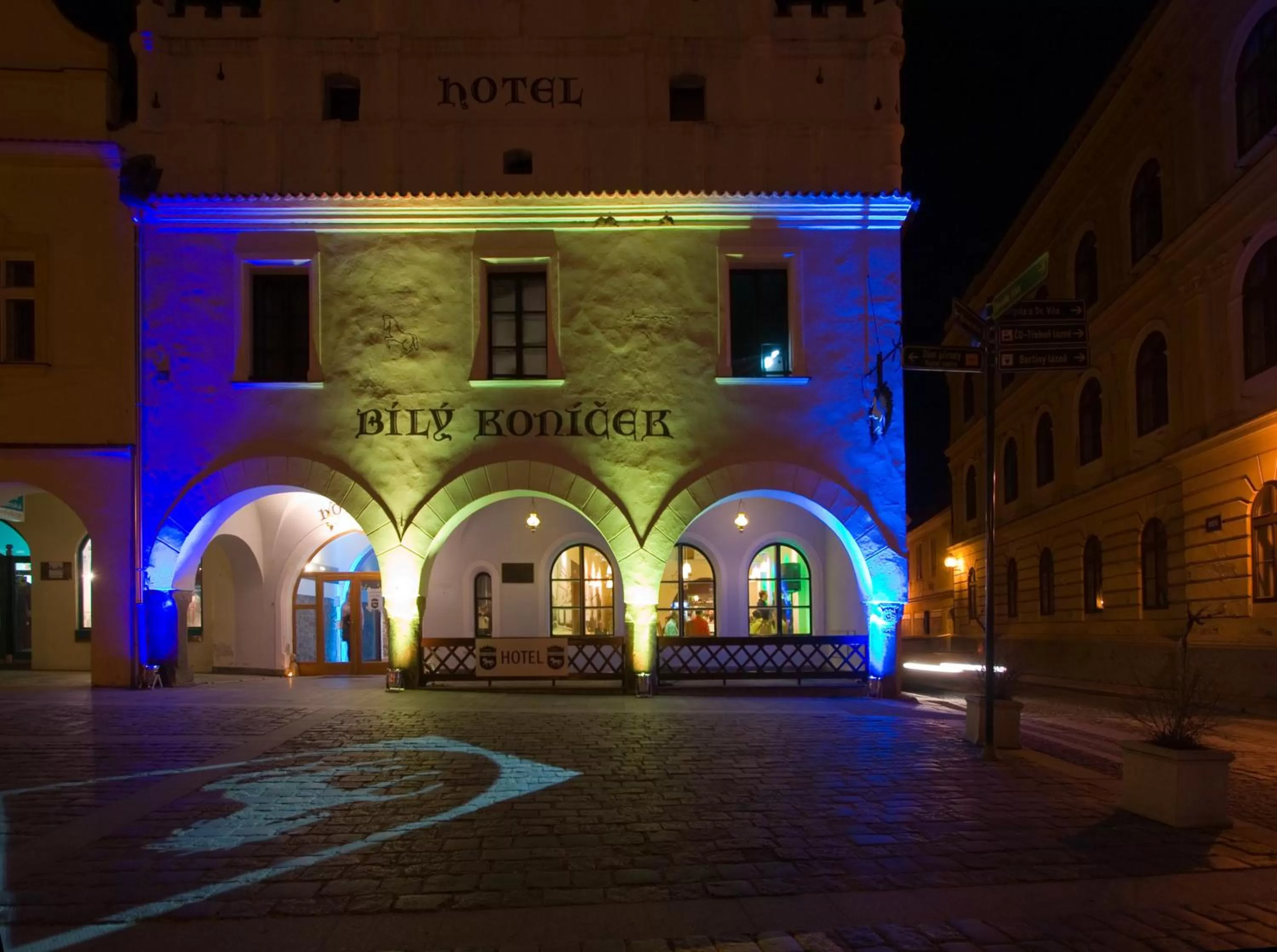 Facade/entrance in Hotel Bílý Koníček