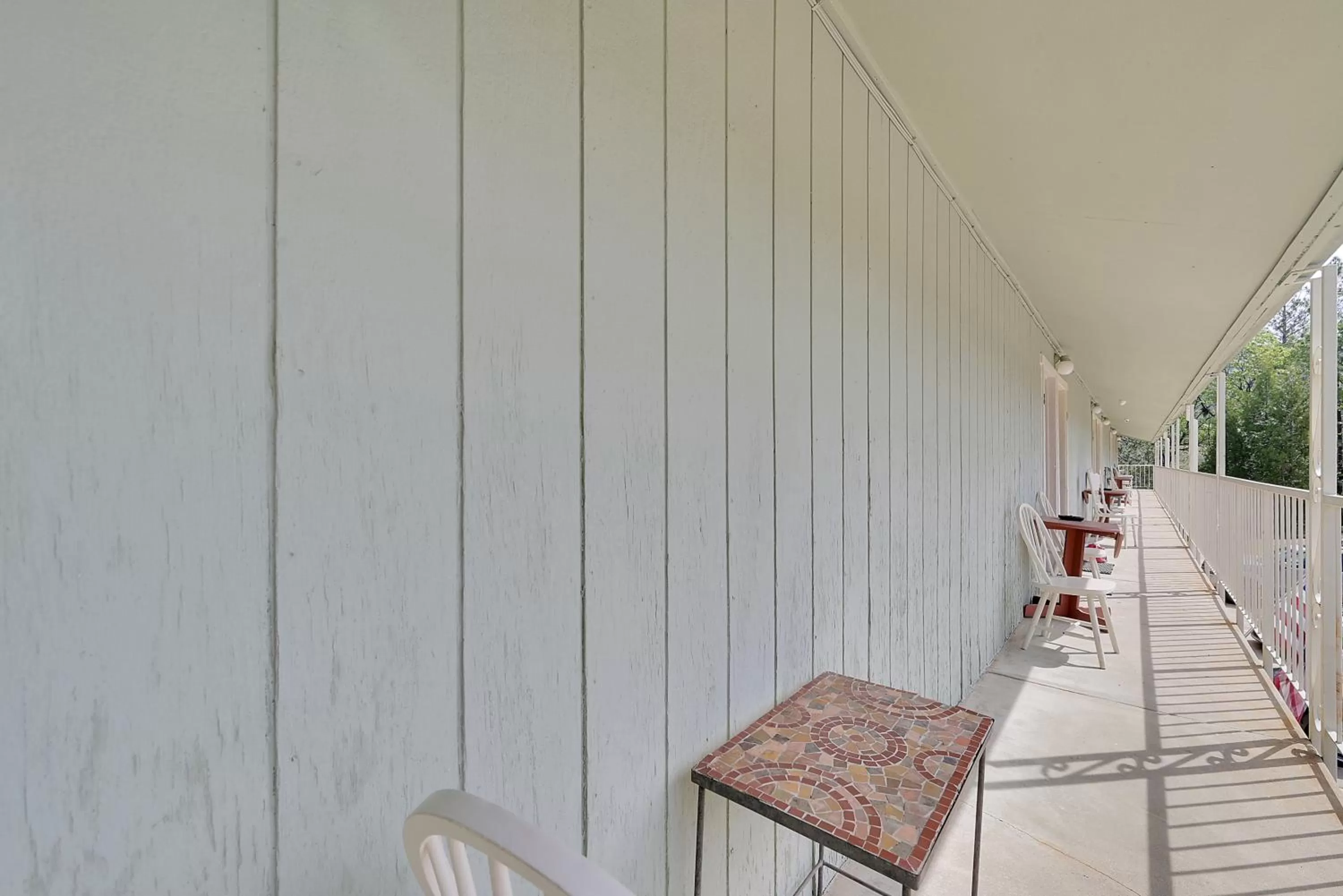 Balcony/Terrace in Brownsville Motel