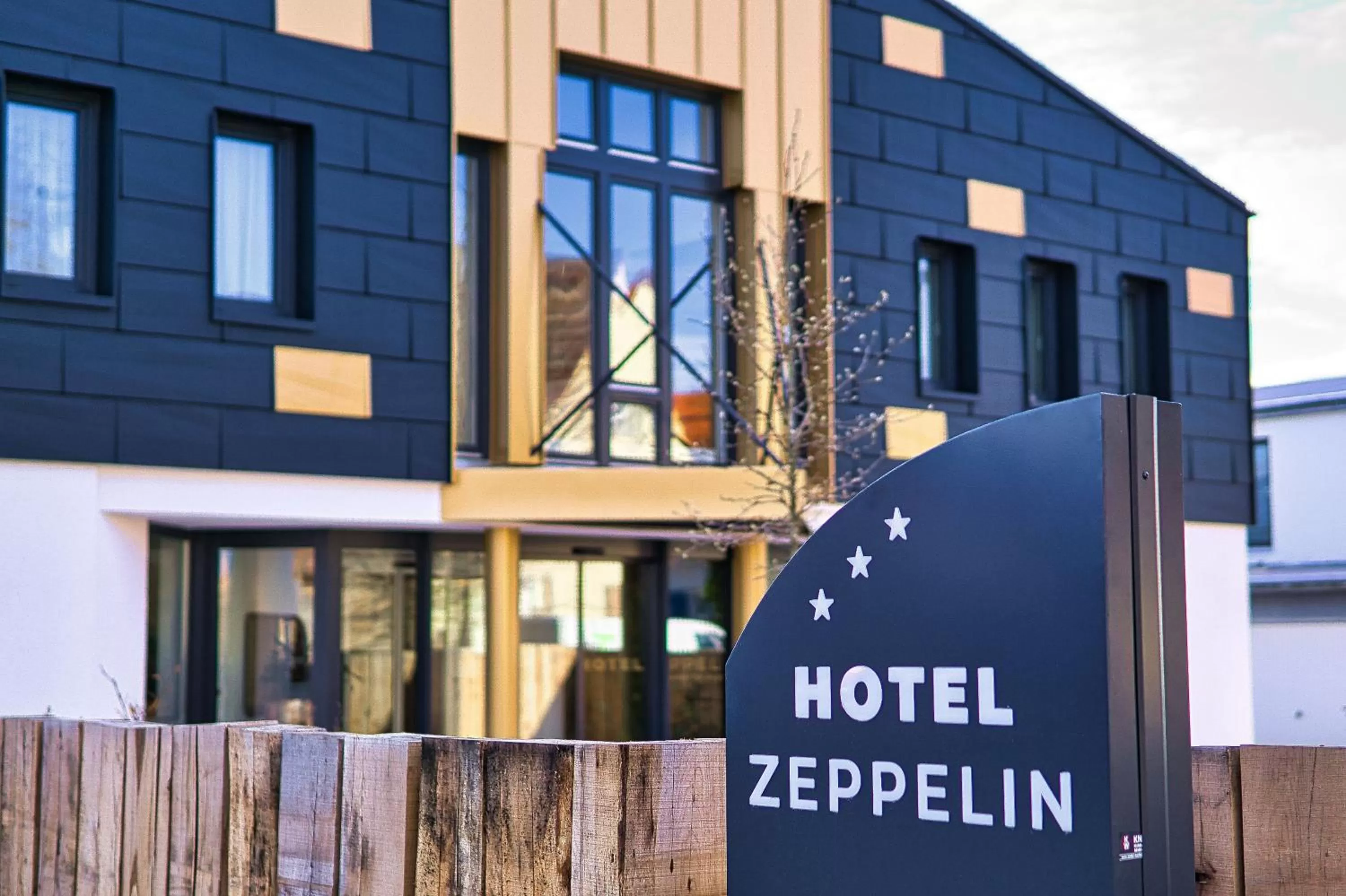 Property building in Hotel Zeppelin