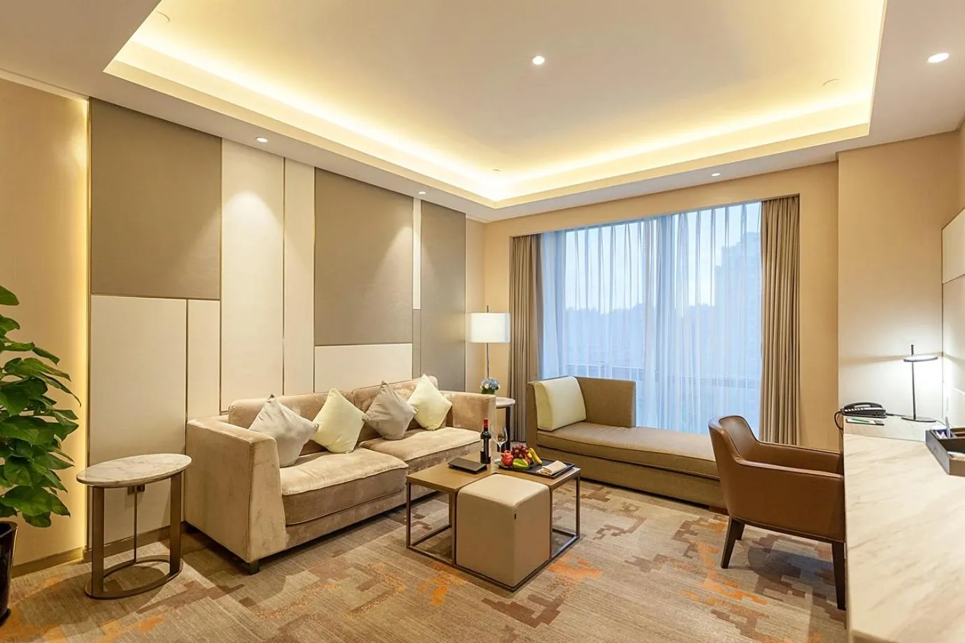 Living room, Seating Area in Radisson Exhibition Center Shanghai