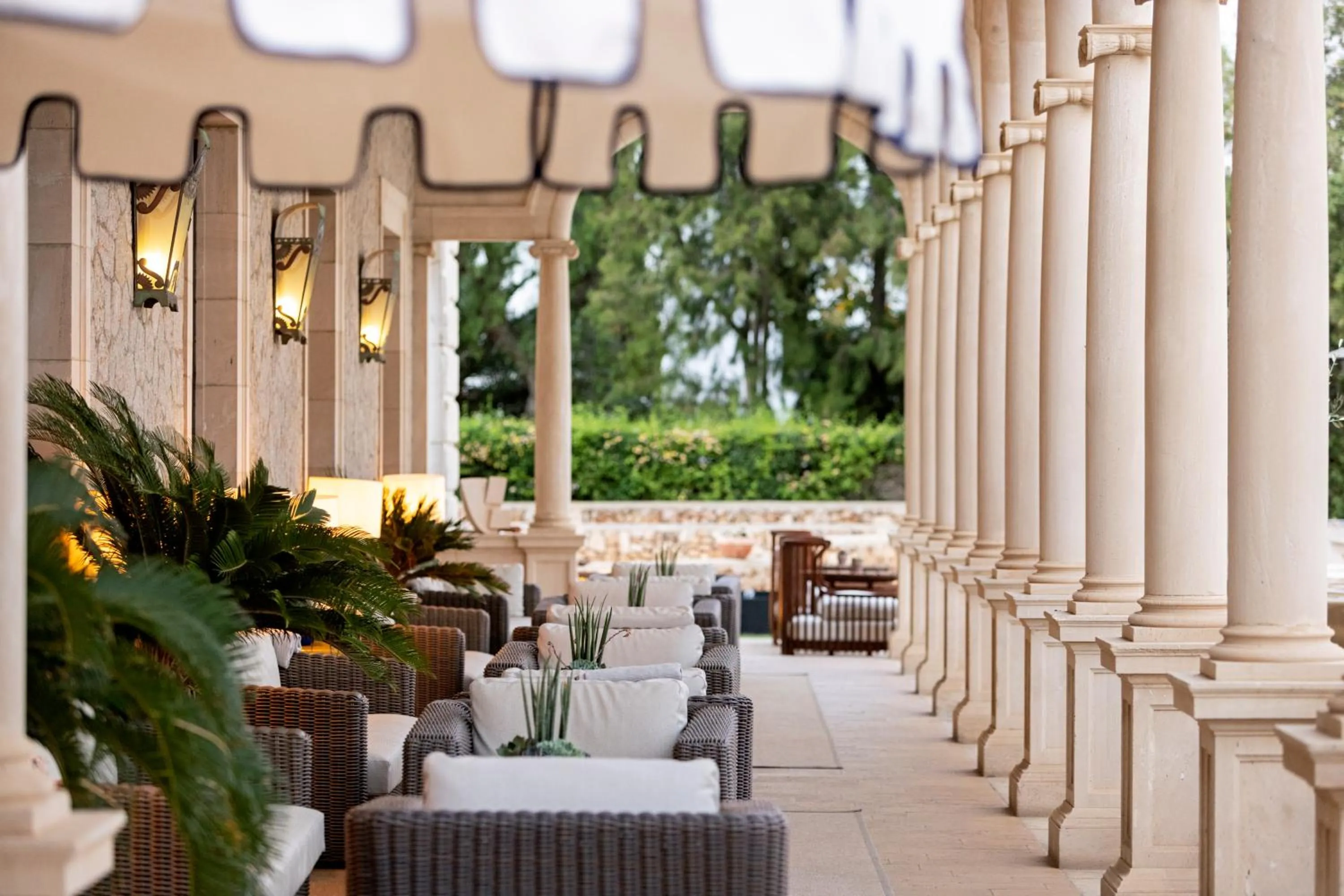 Lounge or bar in Hospes Maricel y Spa, Palma de Mallorca, a Member of Design Hotels