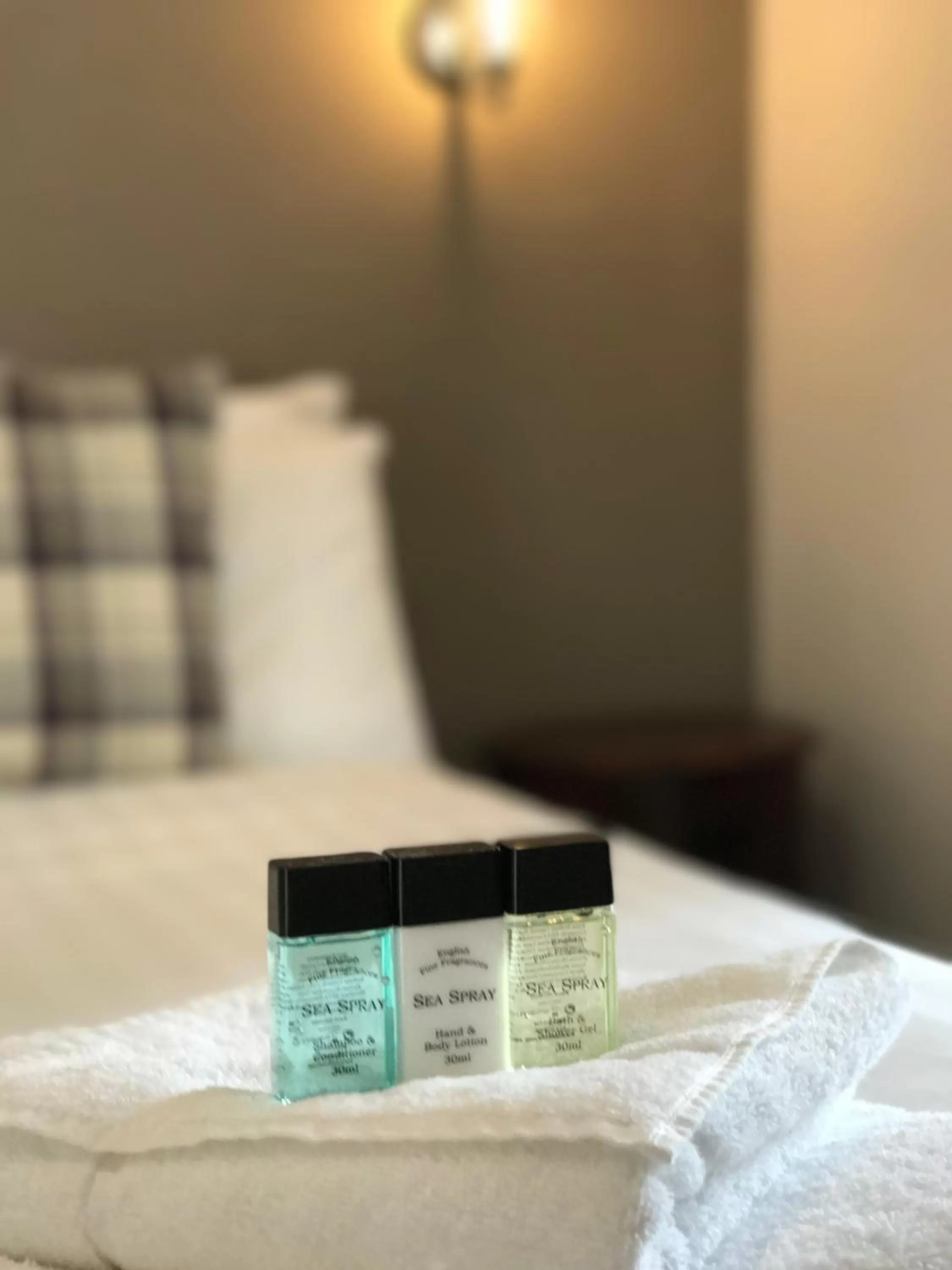 Bed in Black Horse Hotel