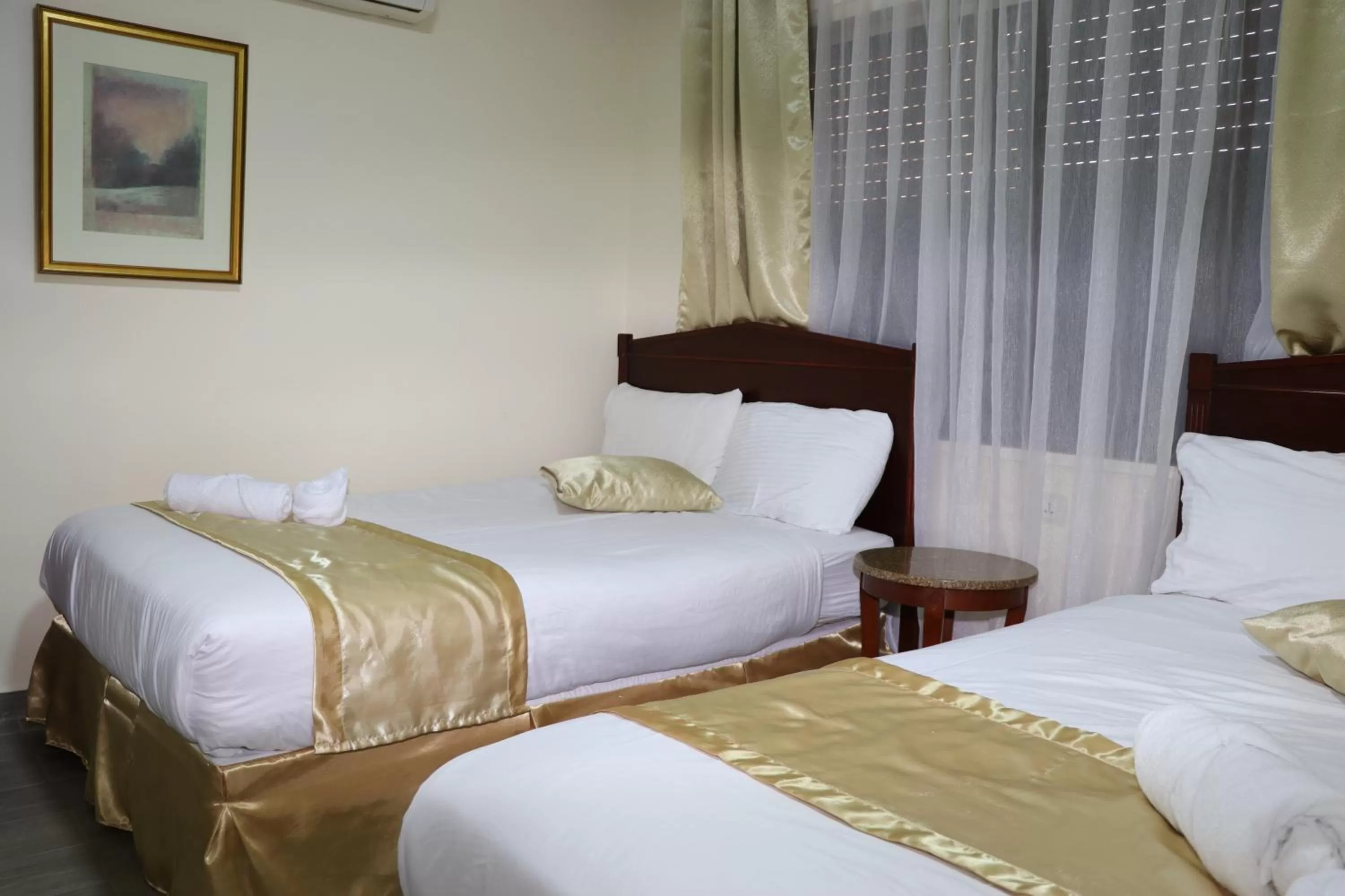 Bed in Al Jamal Suites