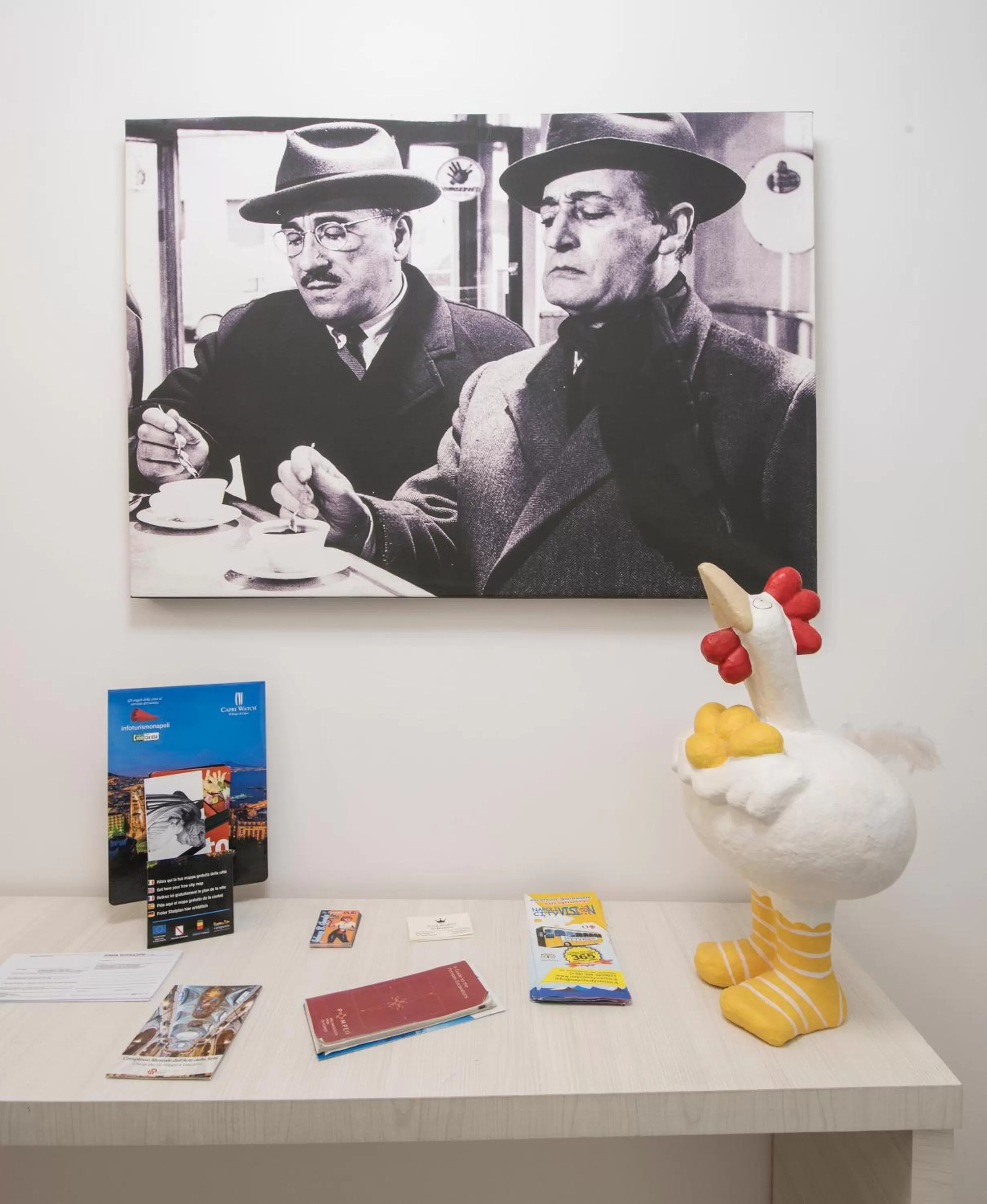 Decorative detail in B&B Solimena