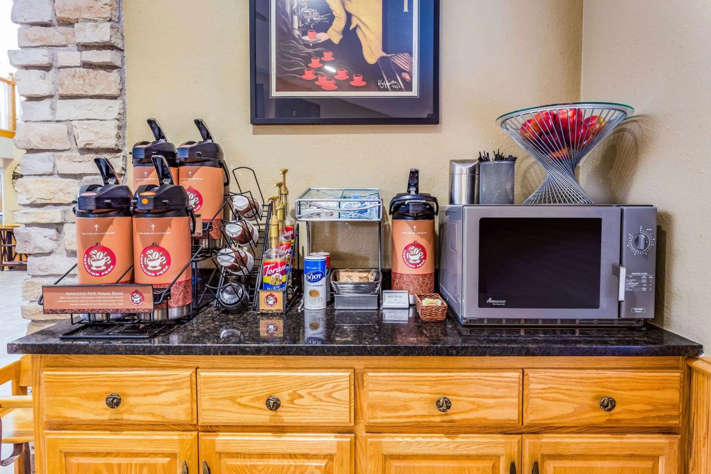 On site in AmericInn by Wyndham Hotel and Suites Long Lake