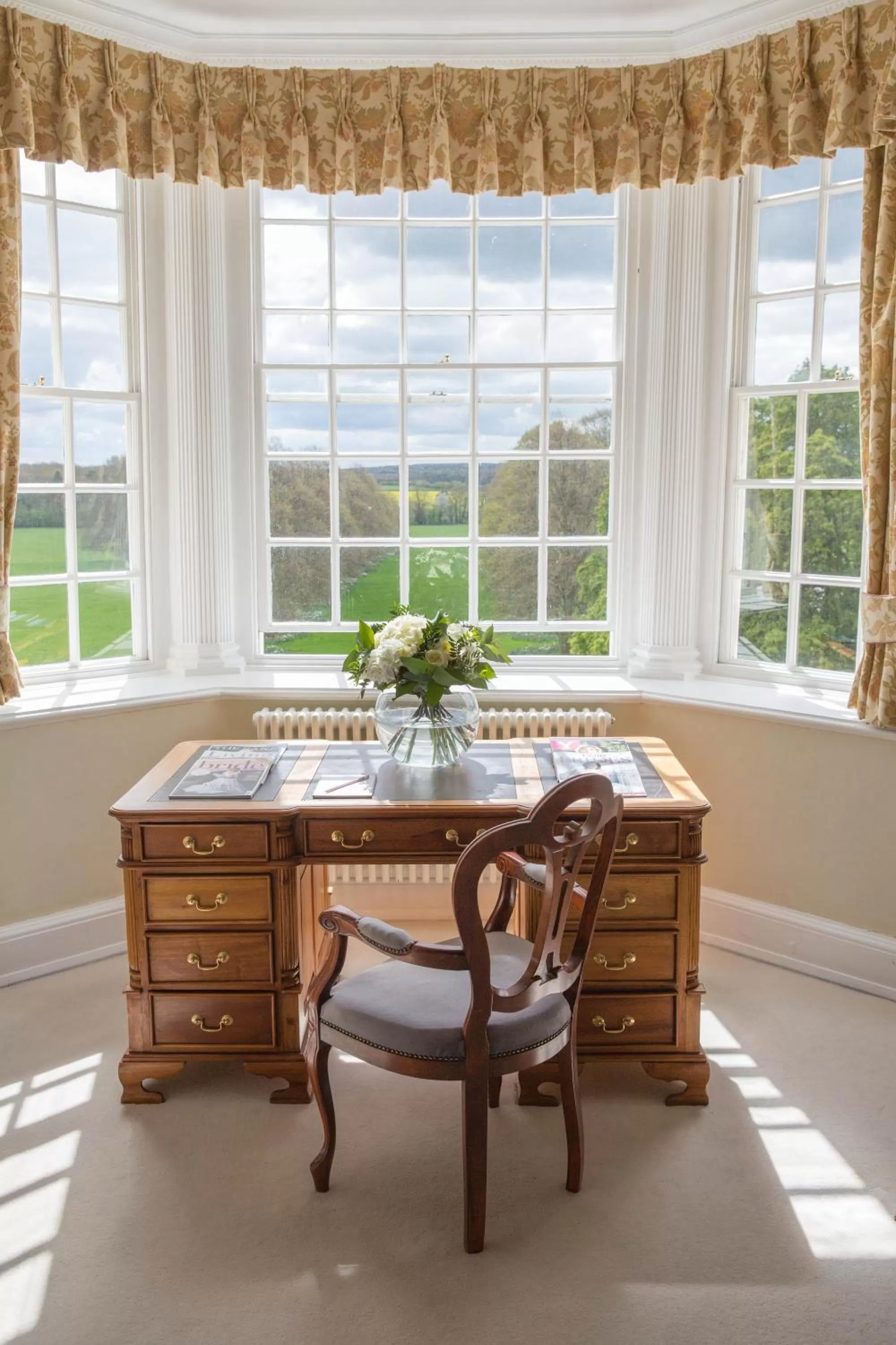 Seating area in Goldsborough Hall