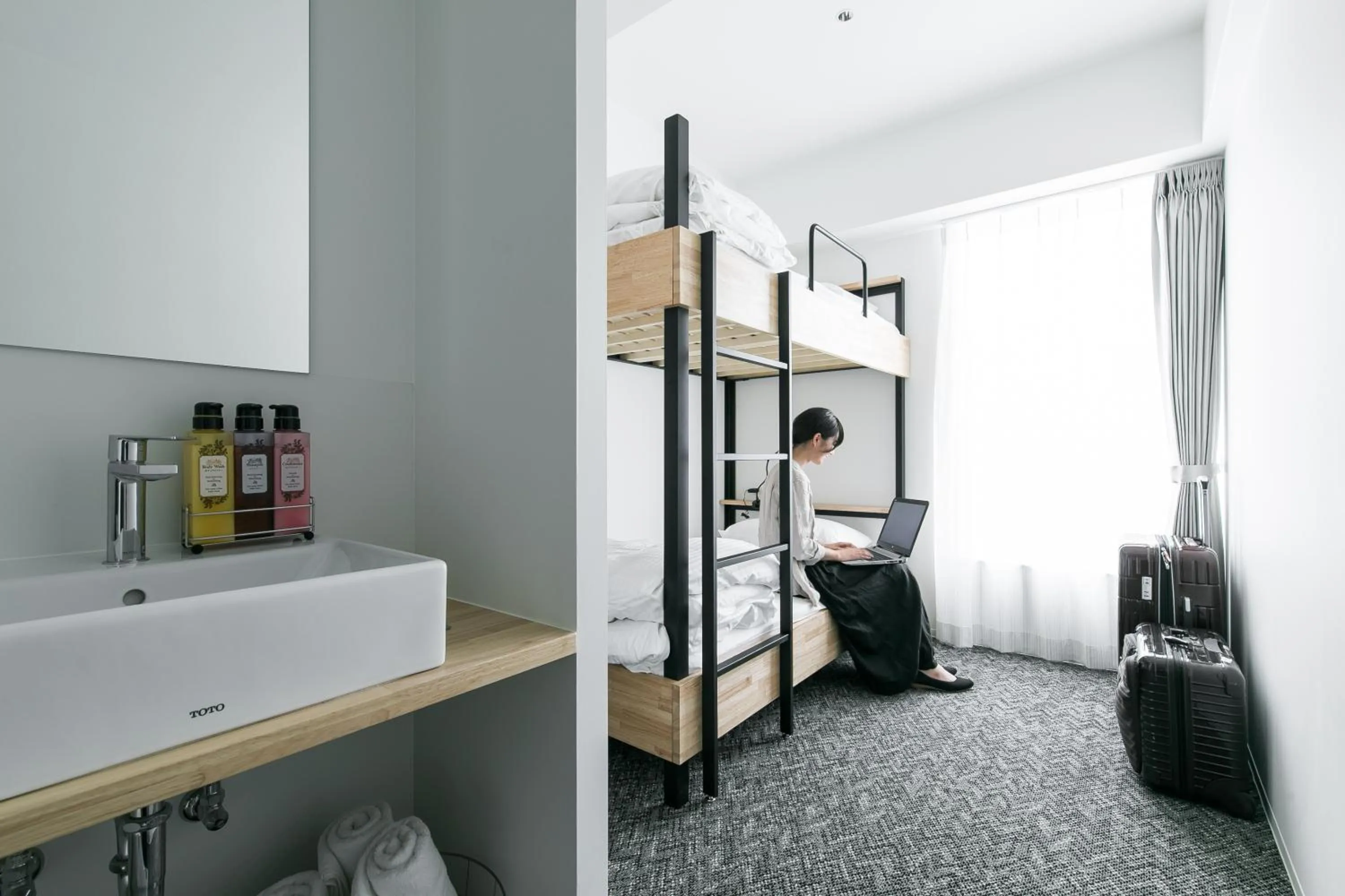 bunk bed, Bed in Imu Hotel Kyoto