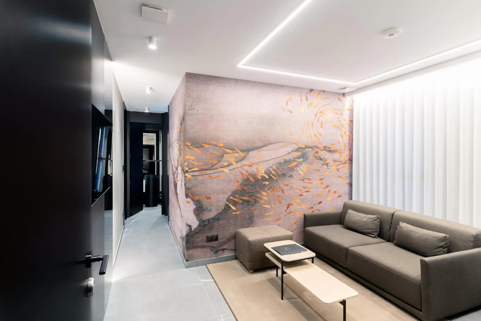 TV and multimedia, Seating Area in Mauro Suites