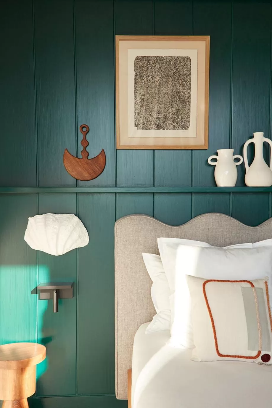 Bed in Hôtel de La Plage