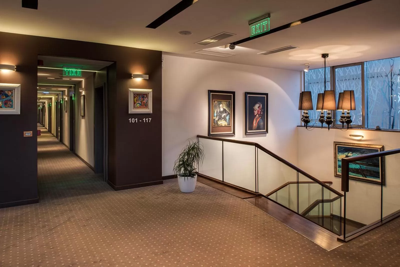 Property building in Hotel Nartel