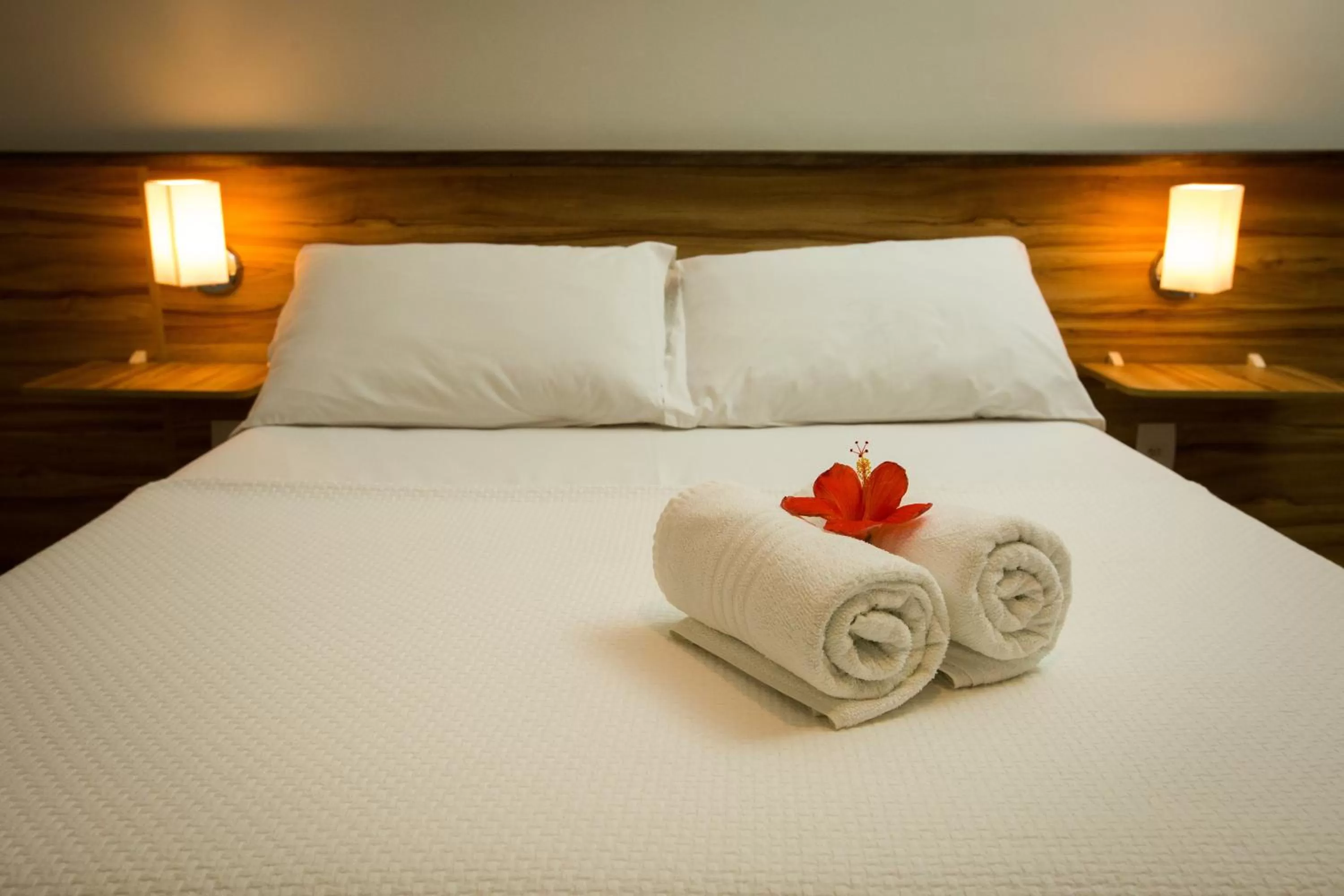 Bed in Pousada Vento Sul