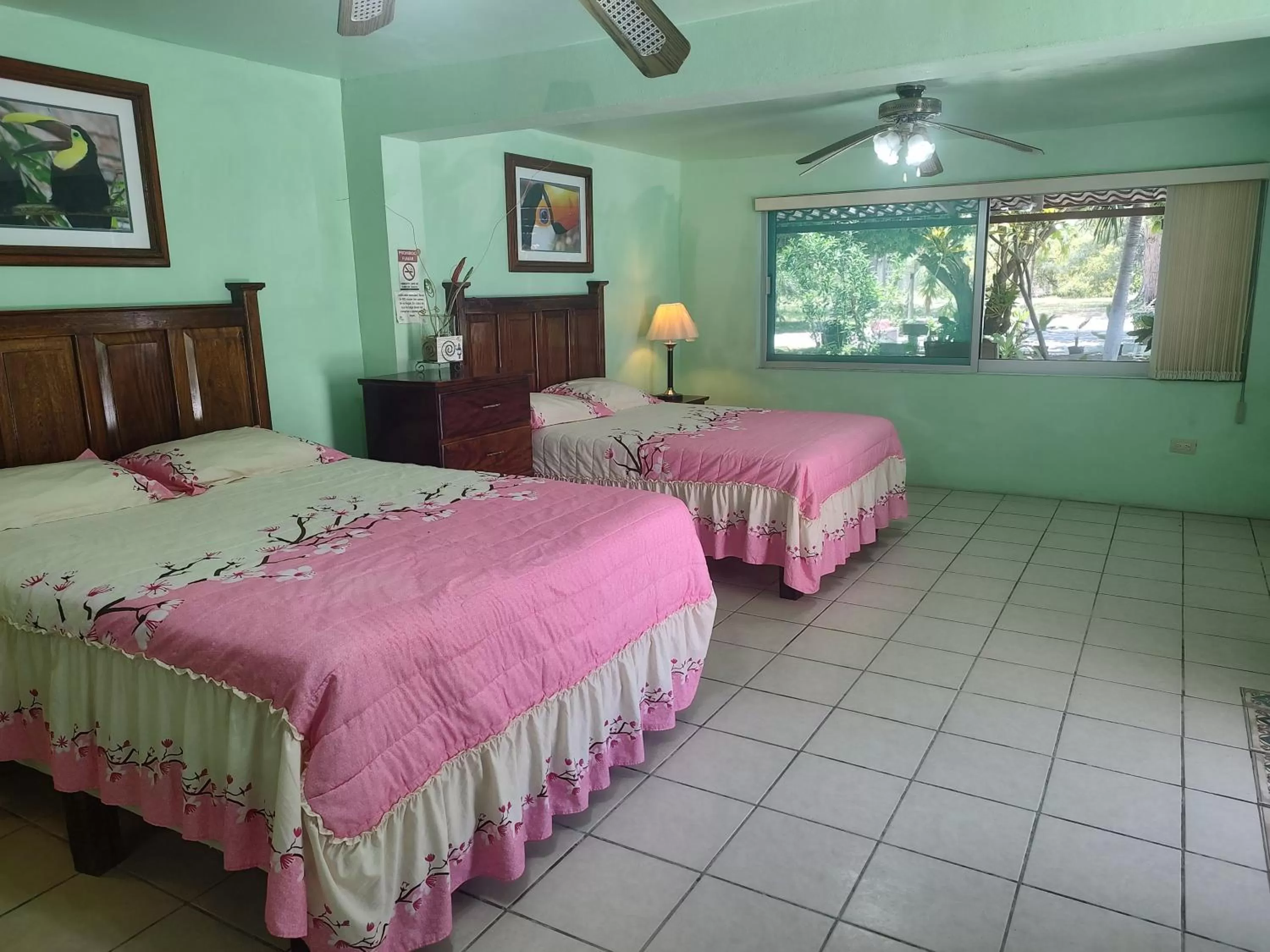 Bed in Freedom Shores "La Gringa" Hotel - Universally Designed