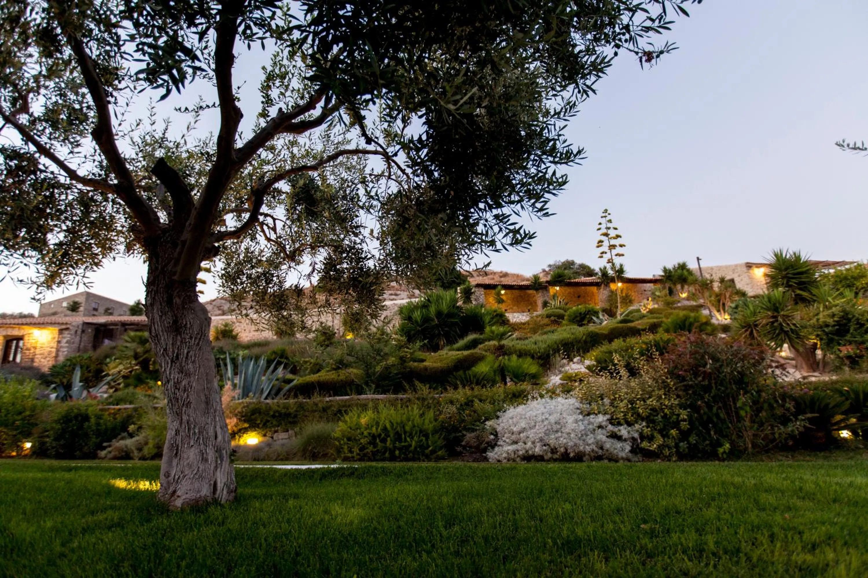 Garden view in Masseria Agnello