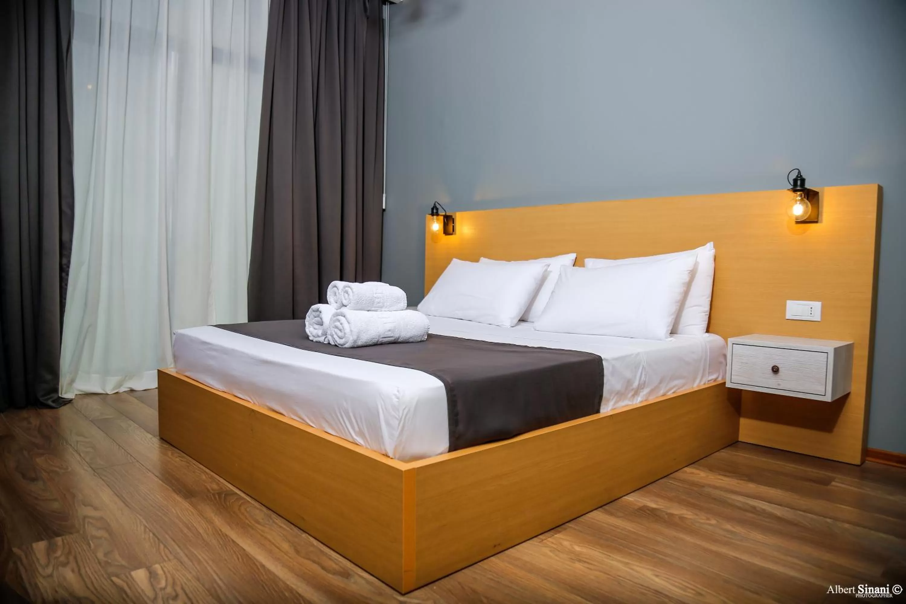 Bed in Arc Hotel Tirana