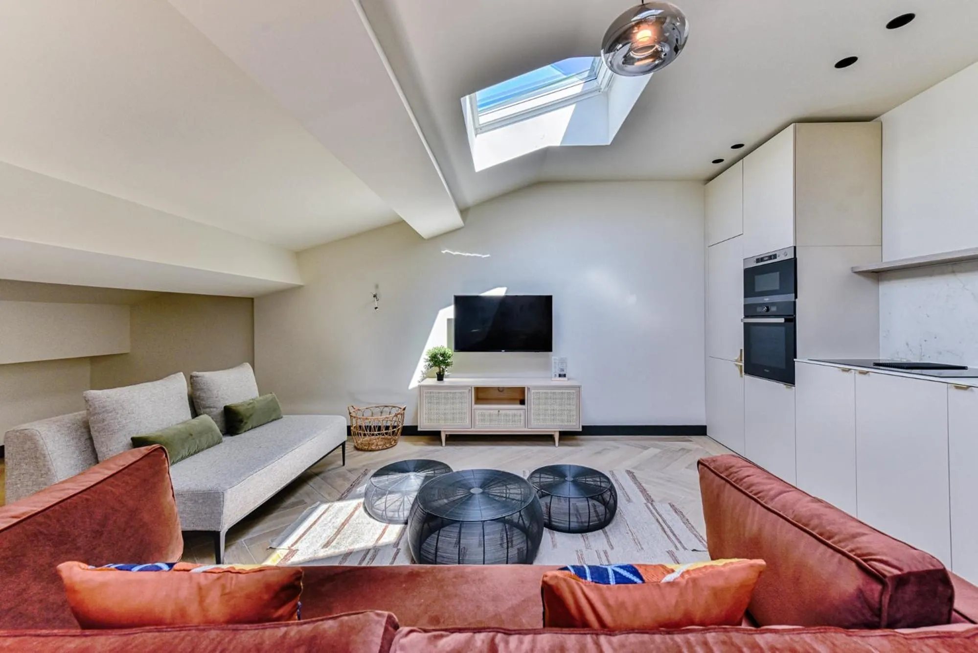 Living room in Florella Croisette Apartment