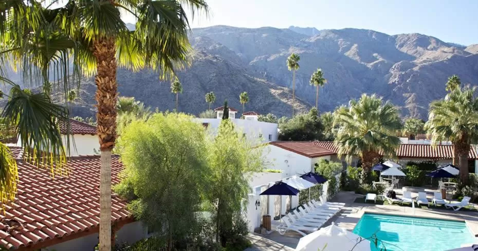 Mountain view in Alcazar Palm Springs