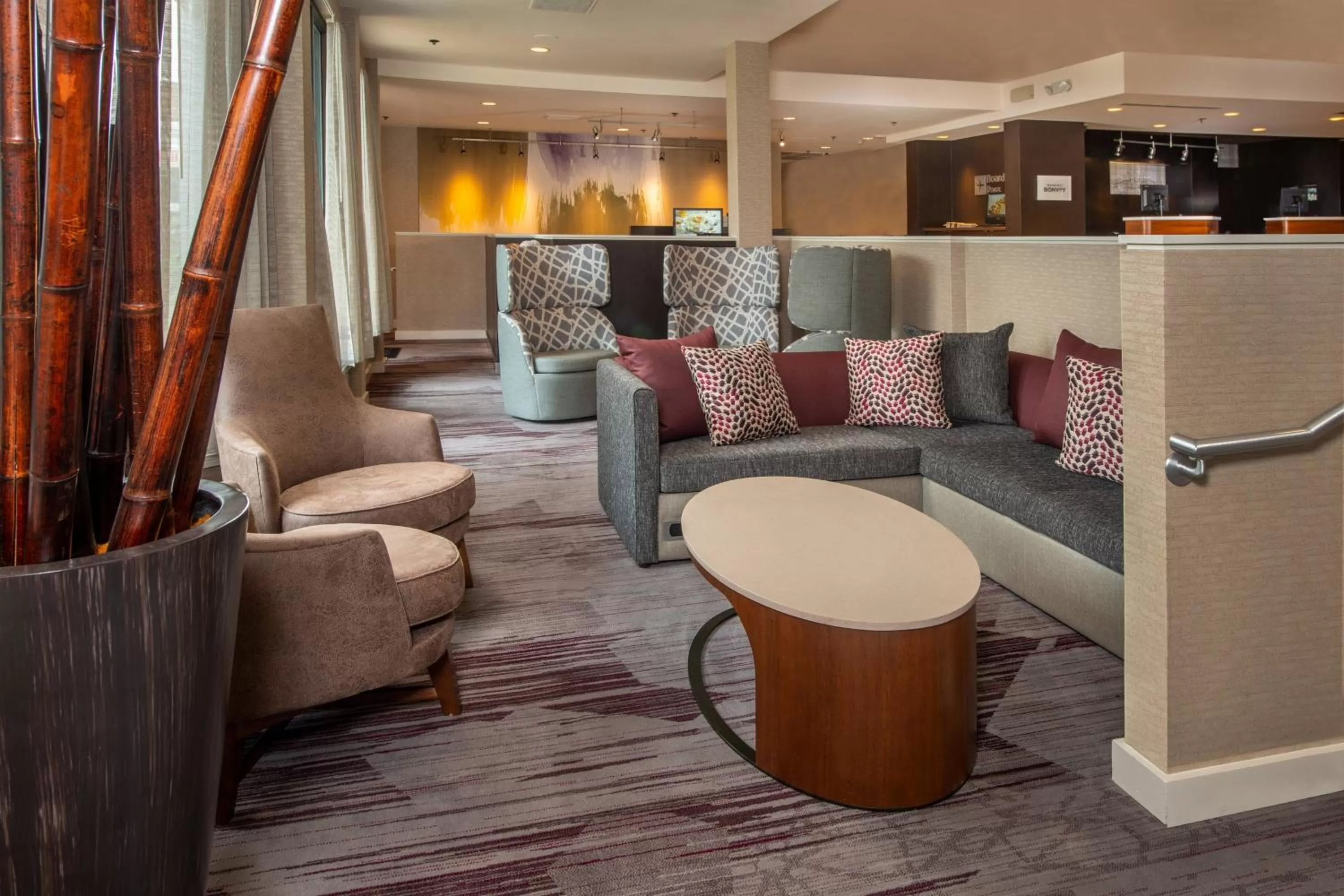 Lobby or reception in Courtyard by Marriott Dulles Airport Herndon/Reston