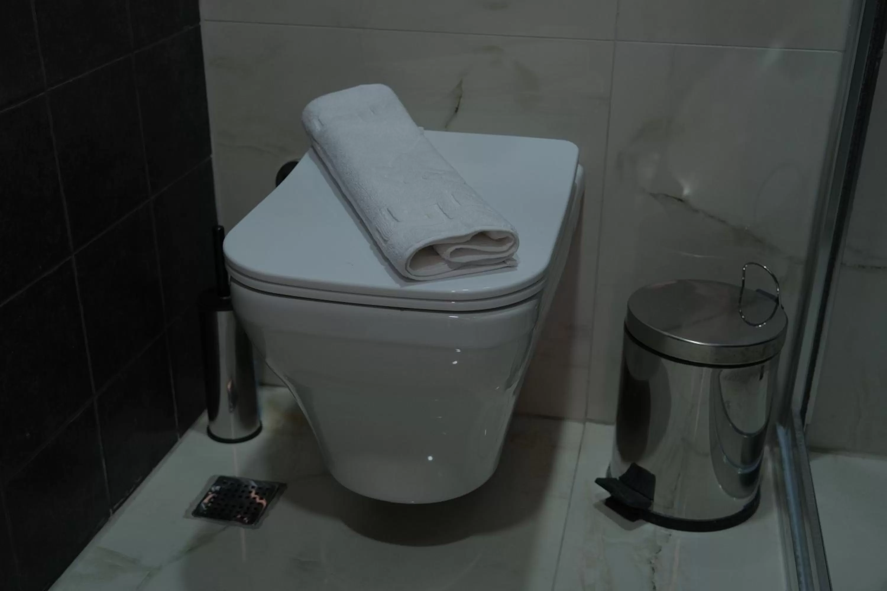 Toilet in Adamantides Hotel