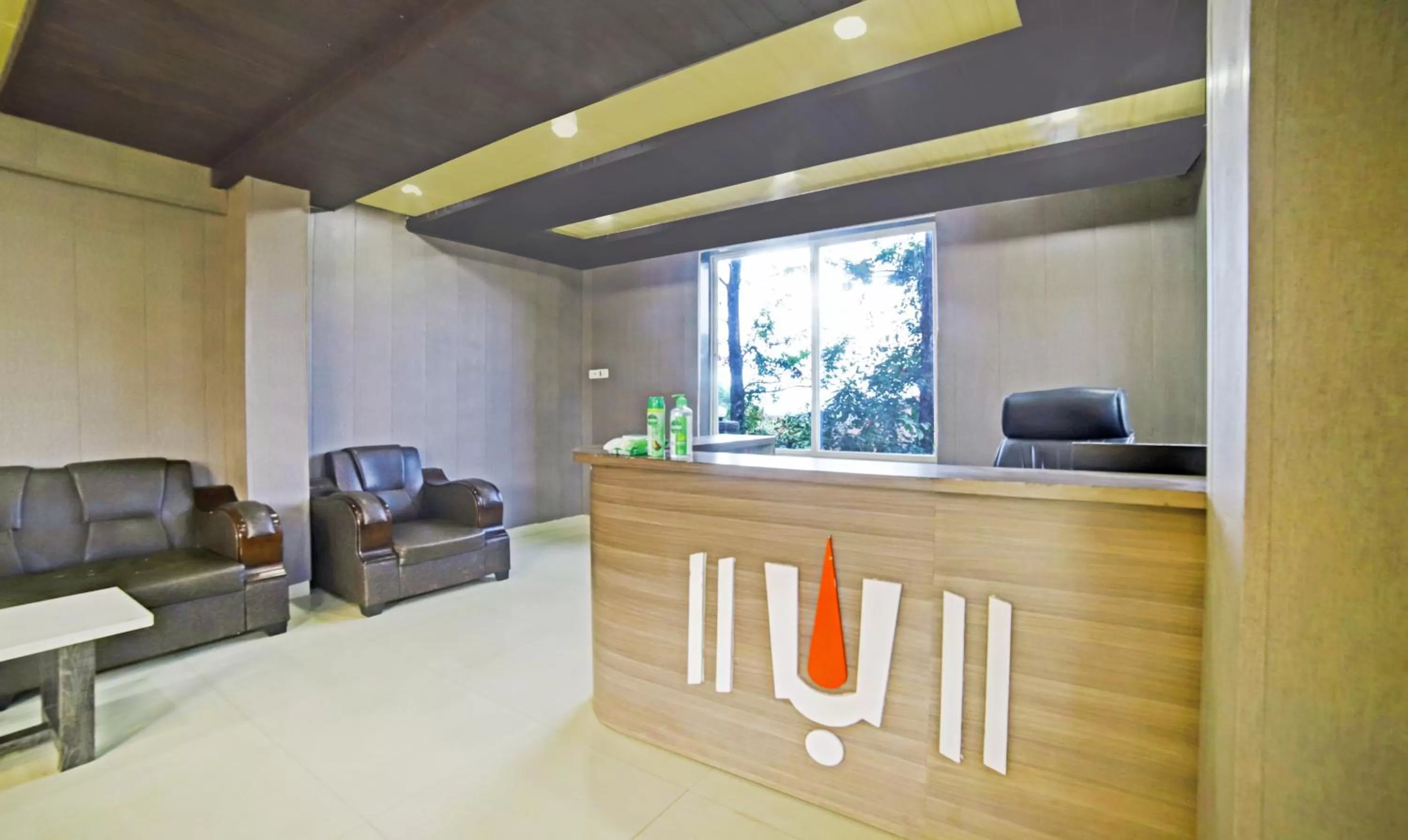 Seating area in Treebo Balaji Excellency with Pool & Spa