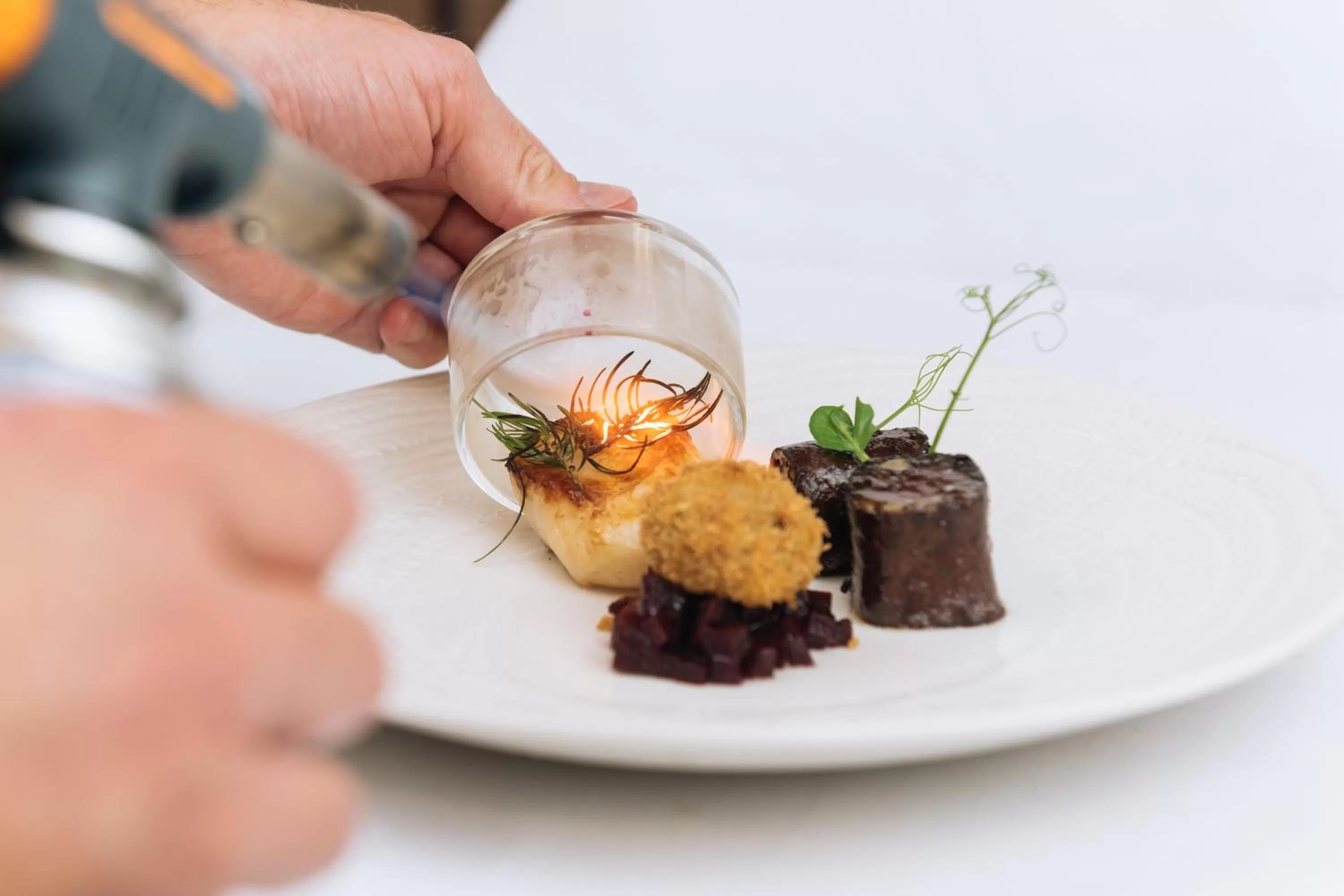 Food close-up in Sofitel London Gatwick