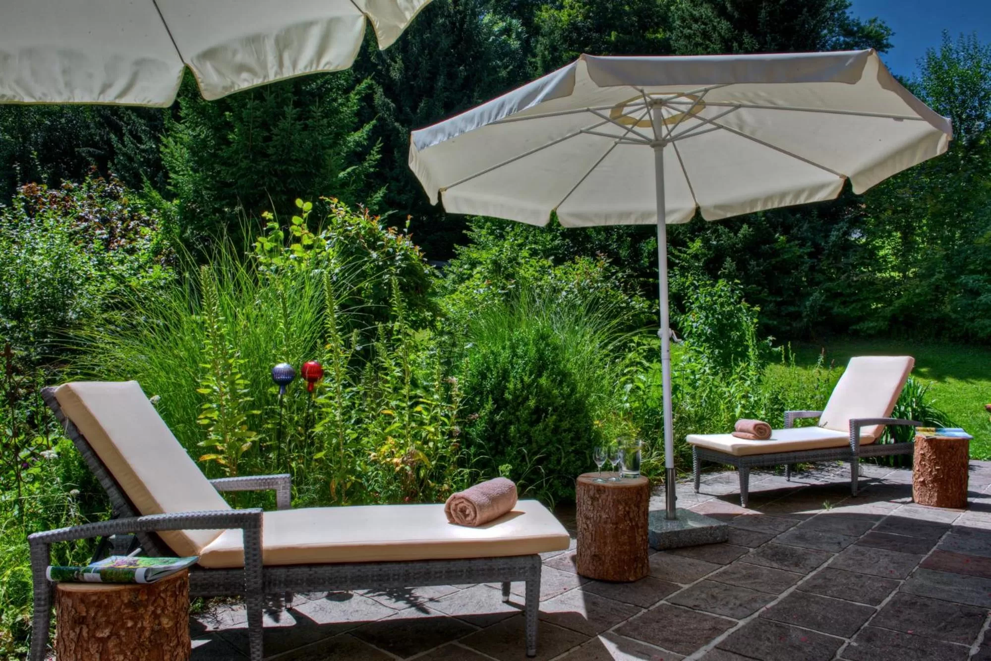 Garden in DIANA Naturpark Hotel - Partnerbetrieb von "Oberstaufen PLUS GOLF"