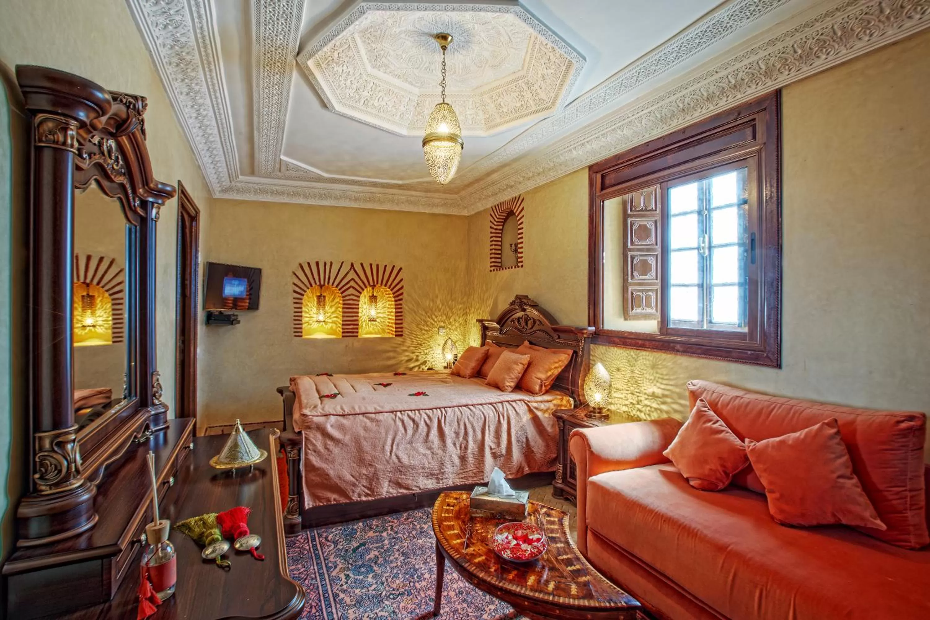 Bedroom in Riad Dar Essalam