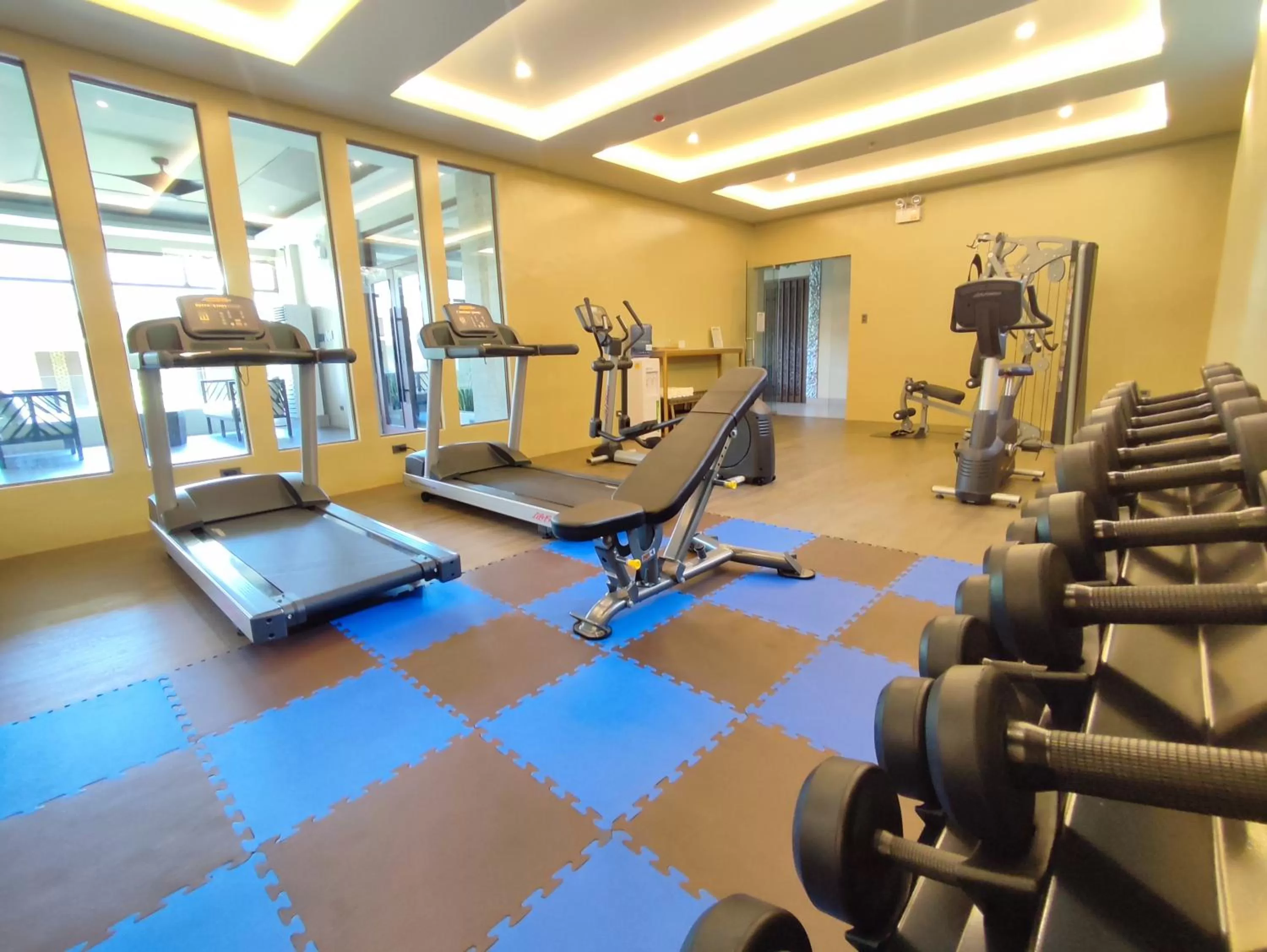 Fitness centre/facilities in Zuri Resort