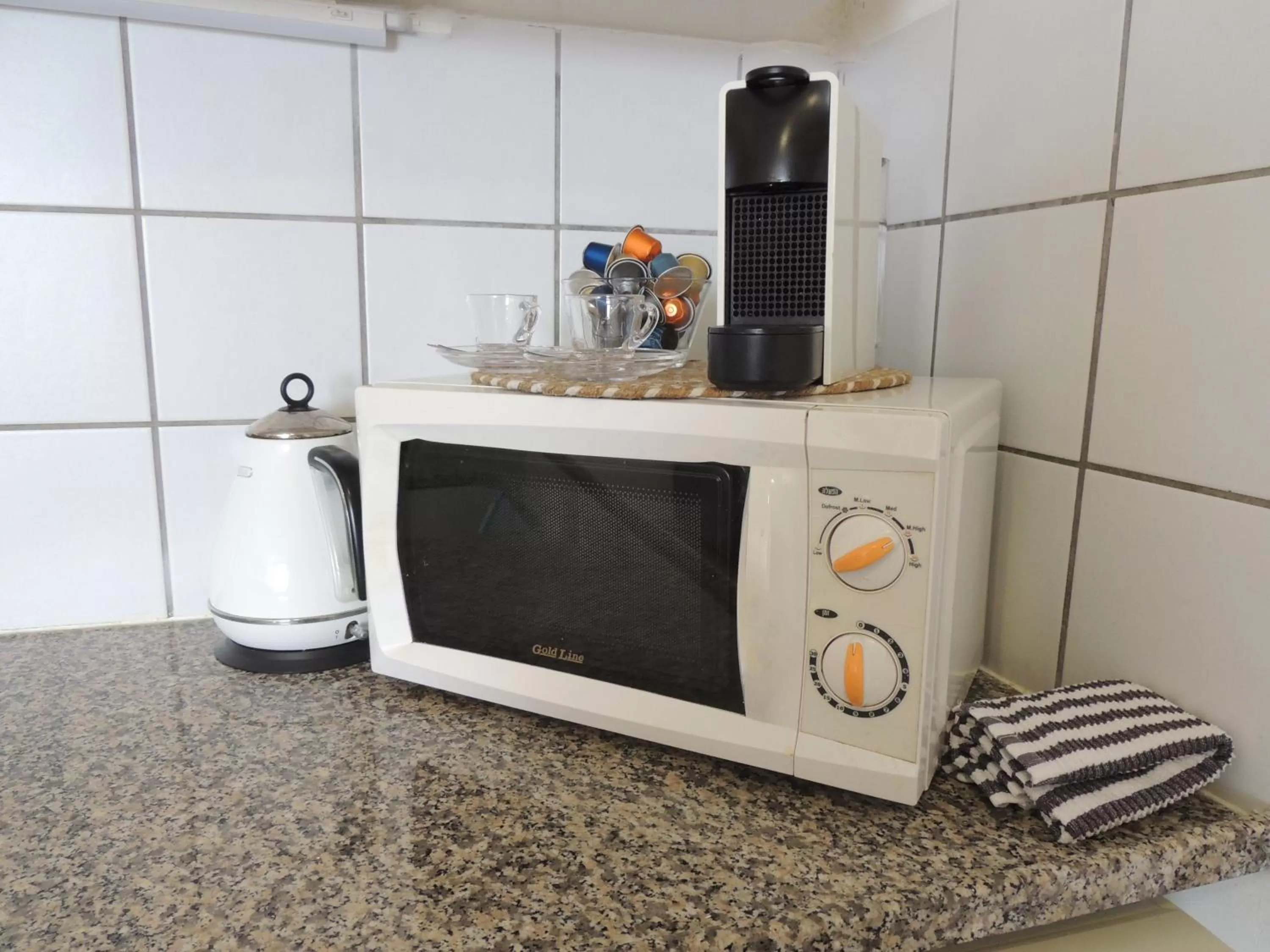 Kitchen or kitchenette in Lev Eilat Suites