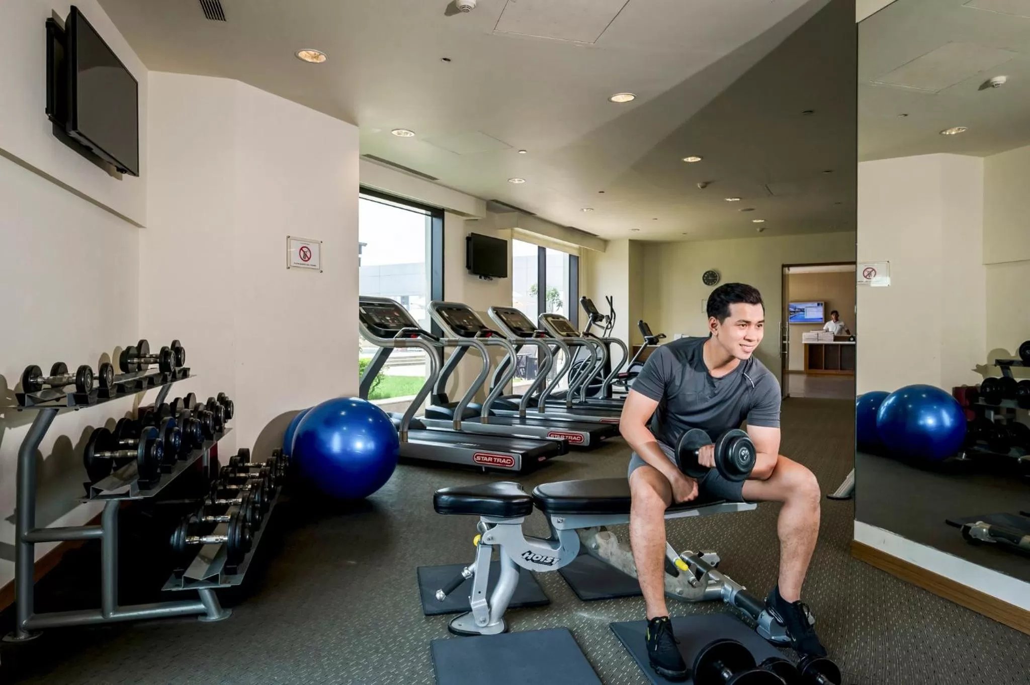 Fitness centre/facilities in Hotel Nikko Saigon
