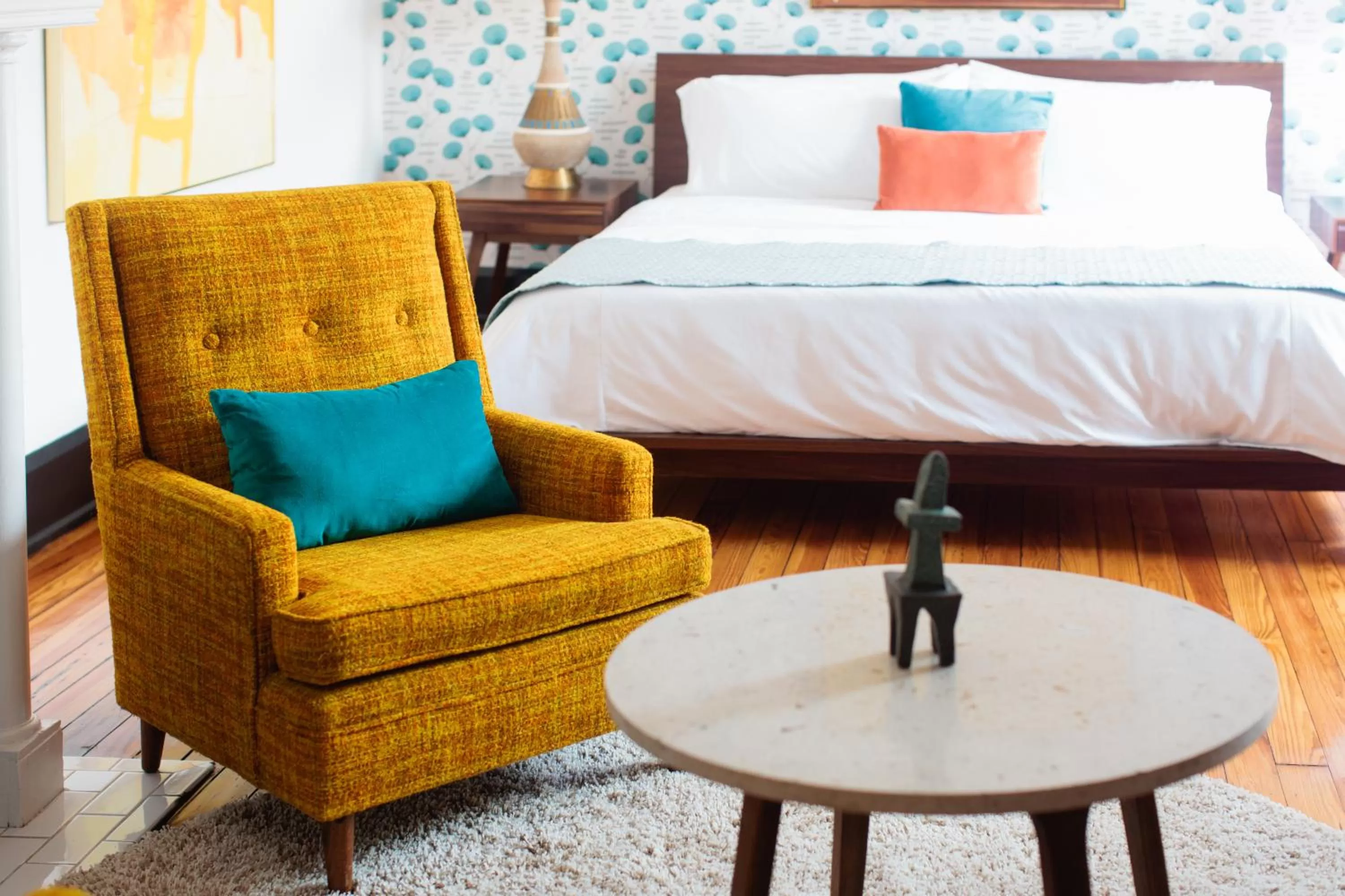 Balcony/Terrace, Bed in The Dwell Hotel, a Member of Design Hotels