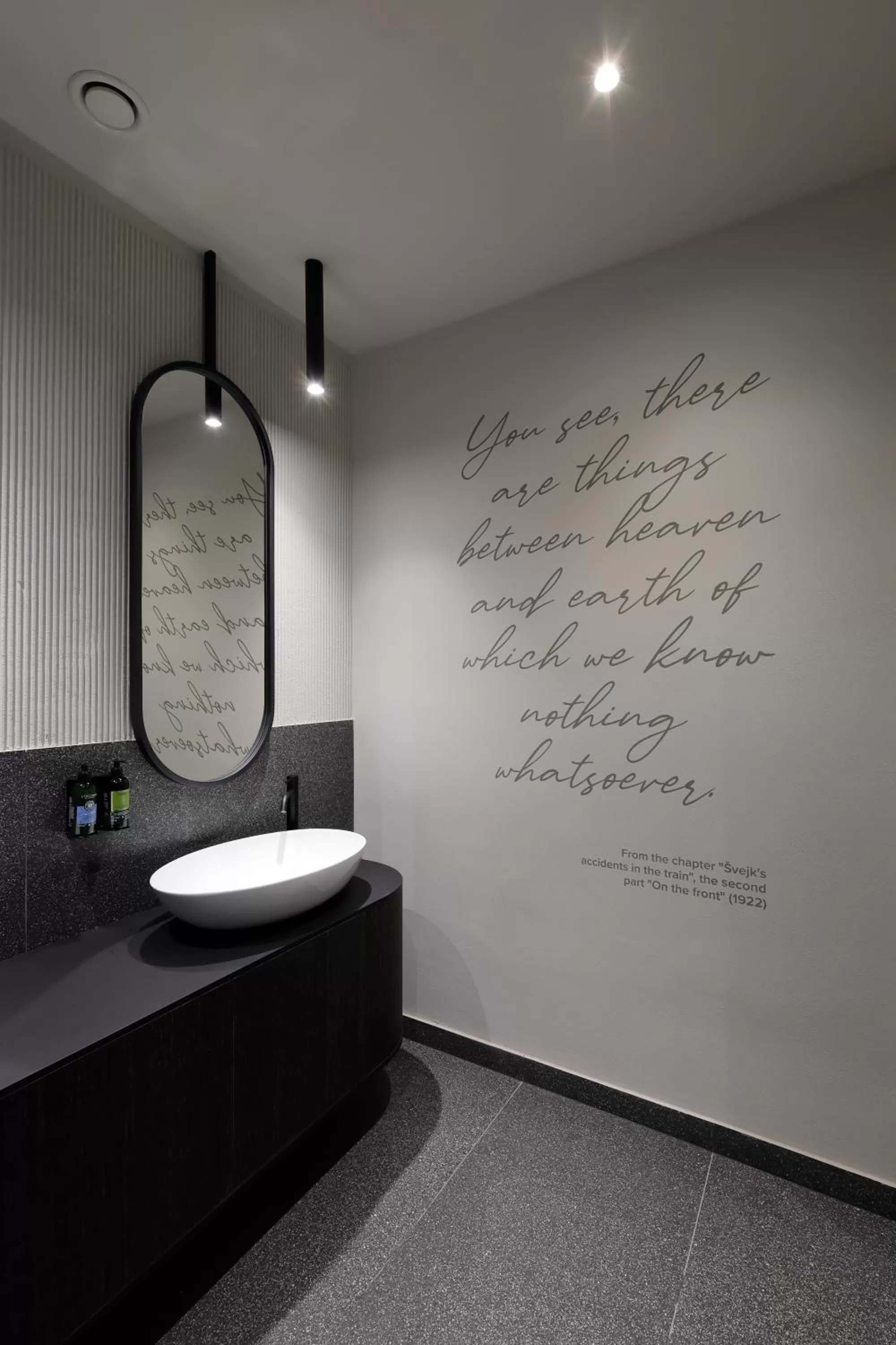 Bathroom in Hotel Prokop Square