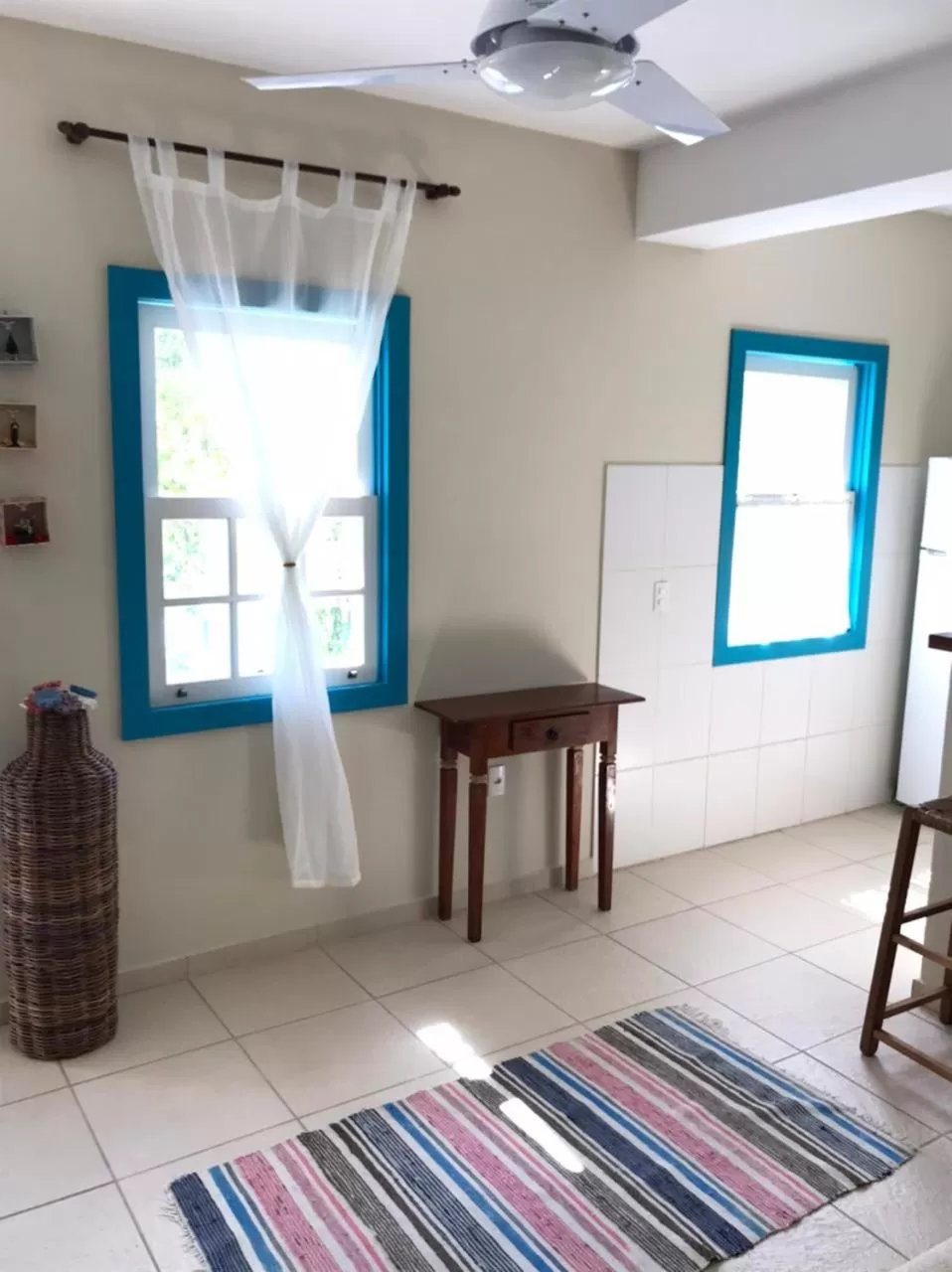 Living room in Pousada Pomar Paraty