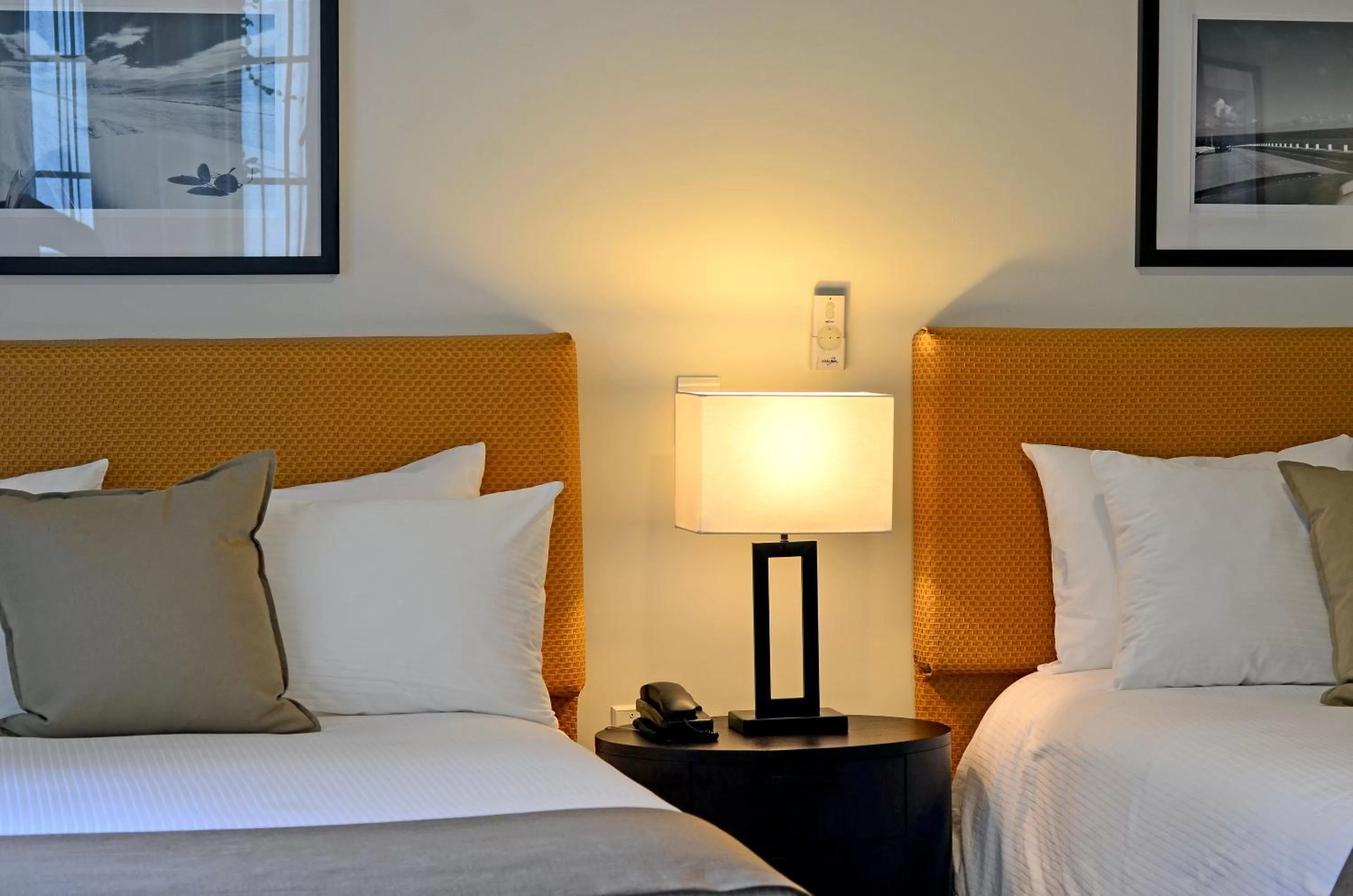 Bed in Hotel St. Michel