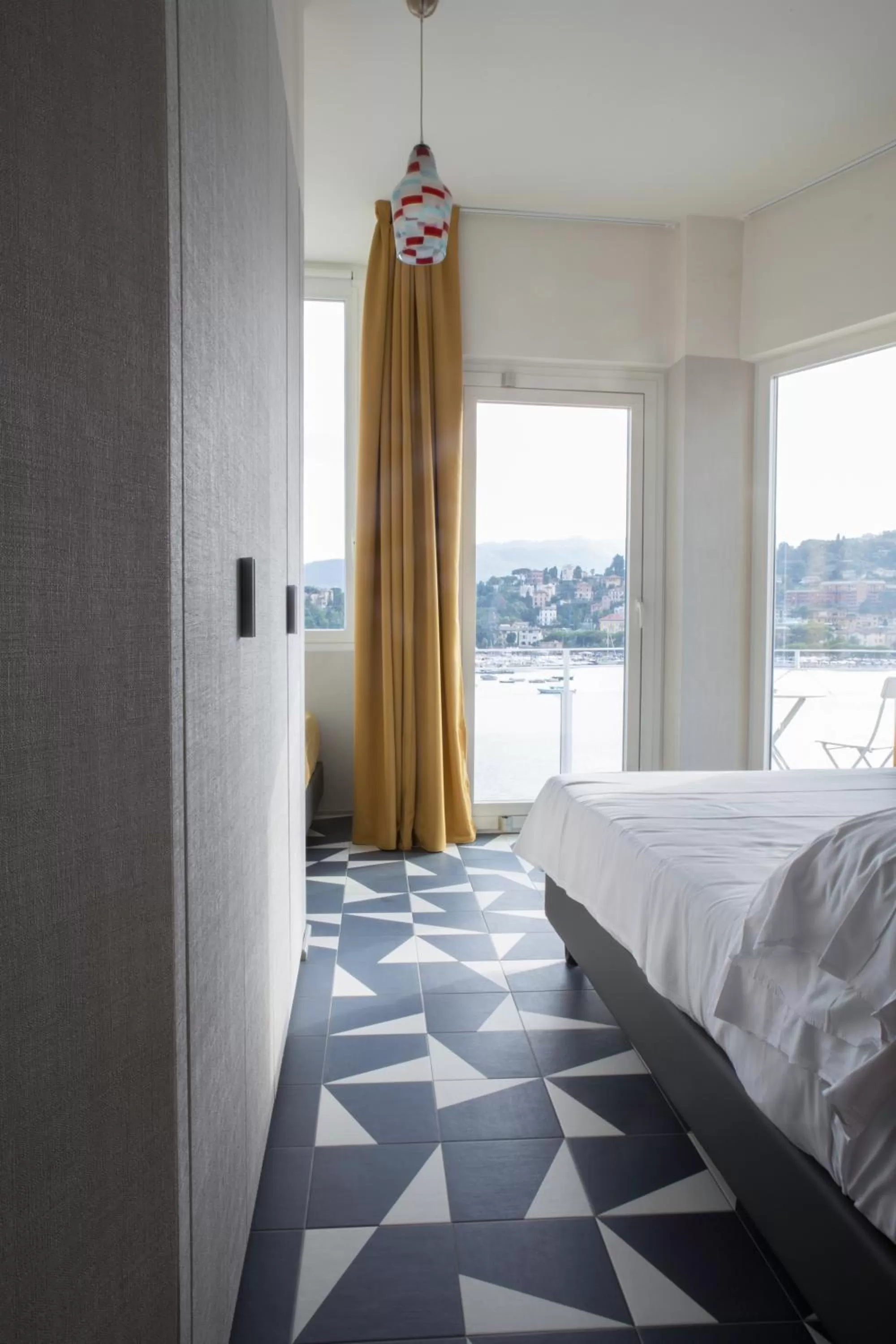 Photo of the whole room, Bed in Hotel Italia e Lido Rapallo