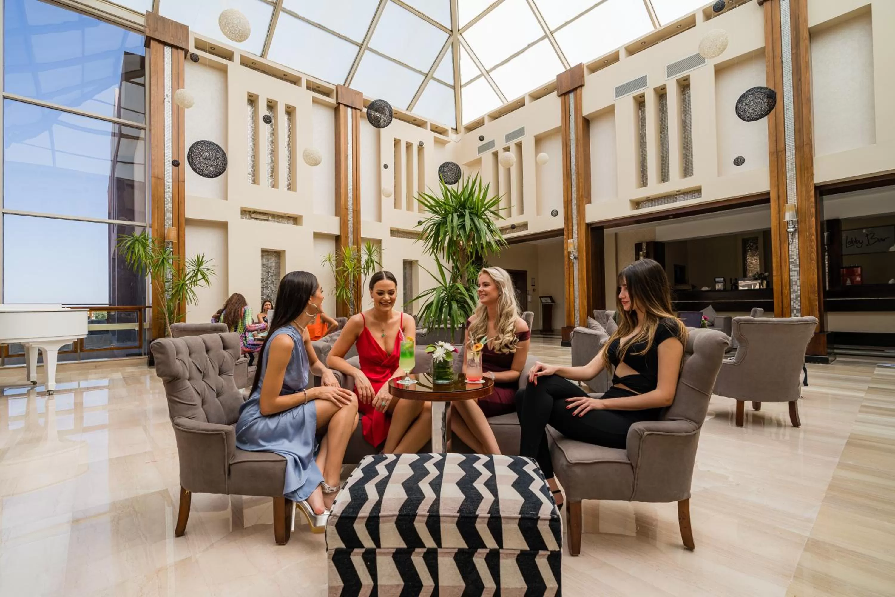 Lobby or reception in Sunrise Crystal Bay Resort -Grand Select