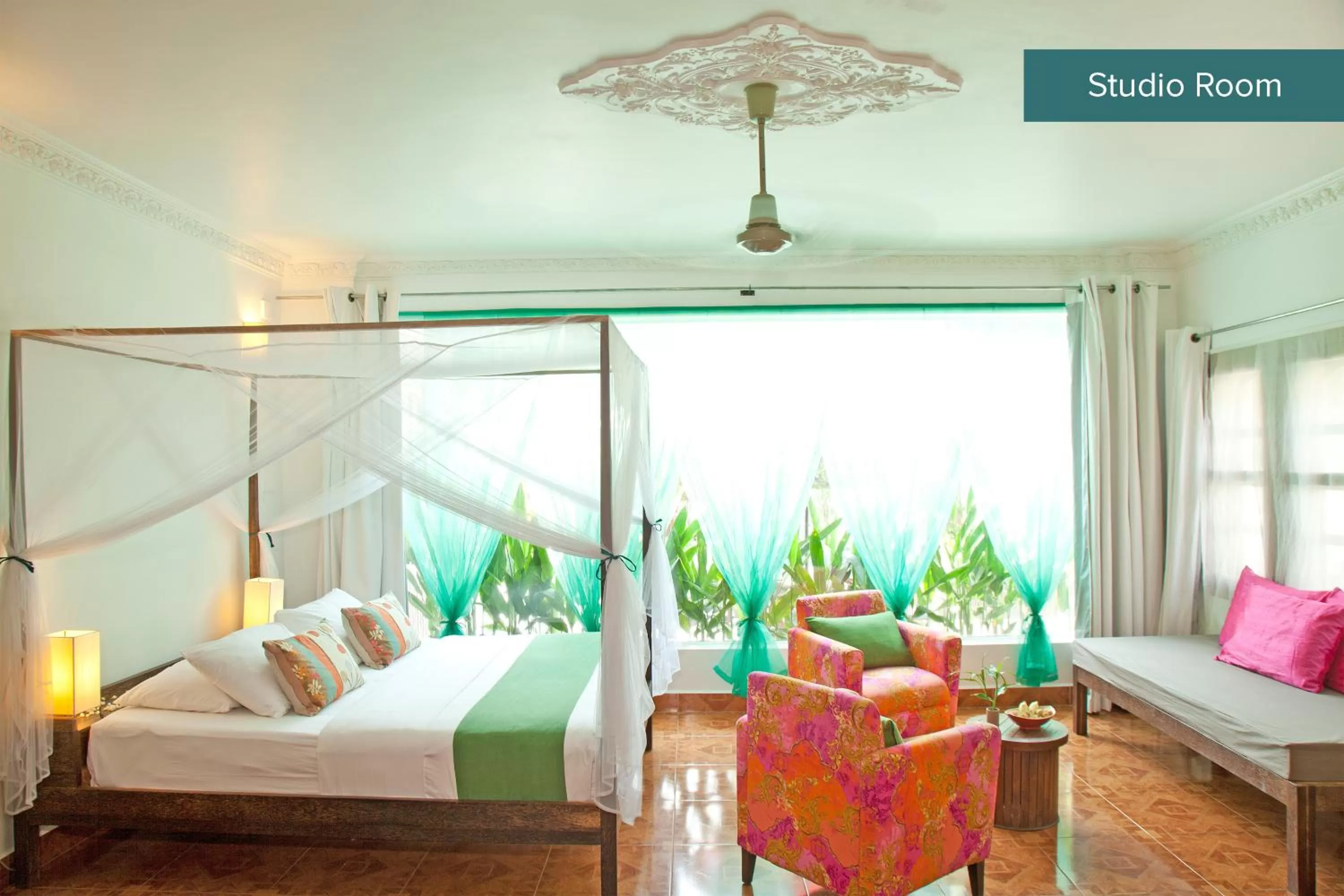 Photo of the whole room, Bed in The Pavilion