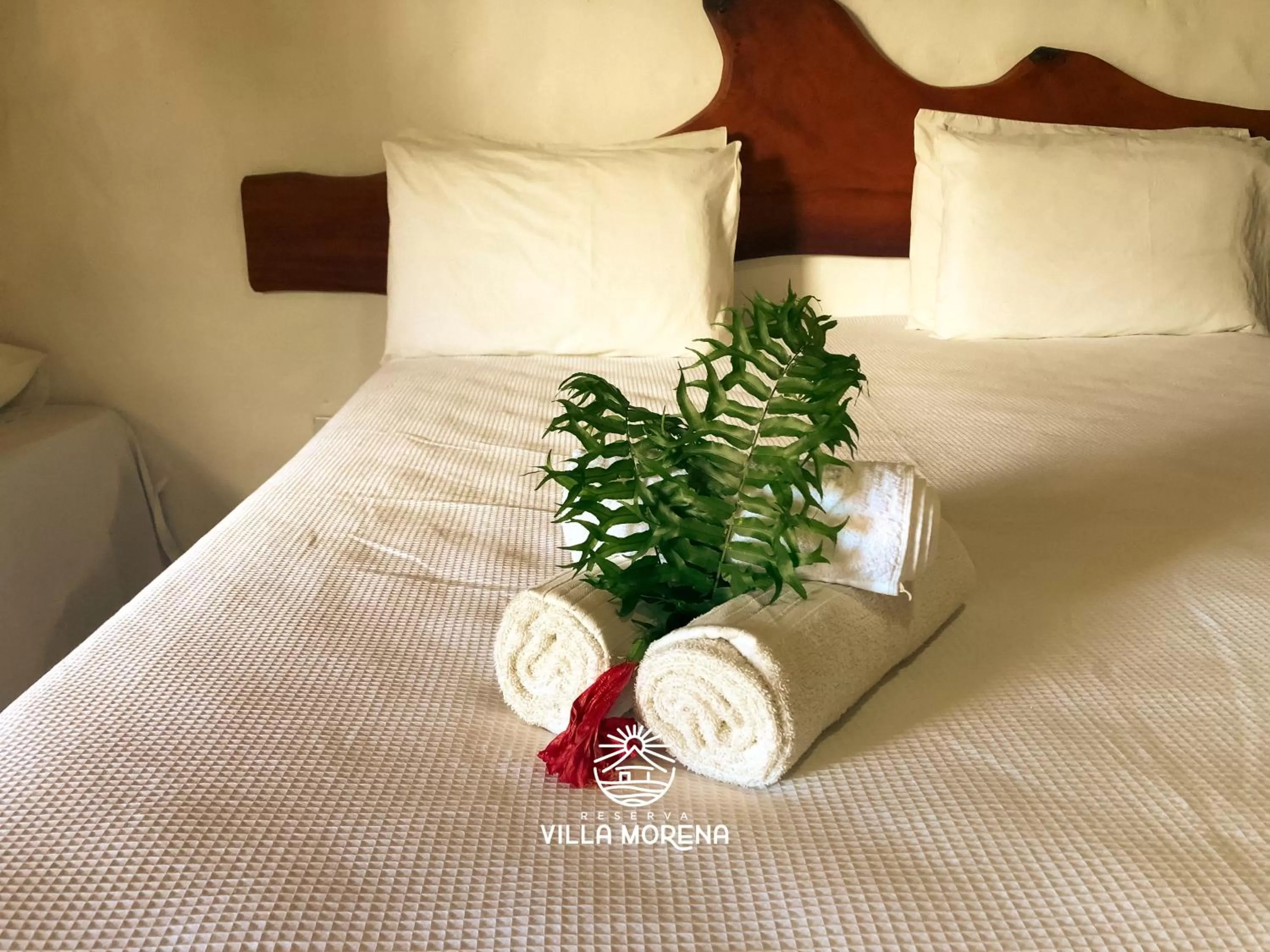 Bed in Pousada Villa Morena