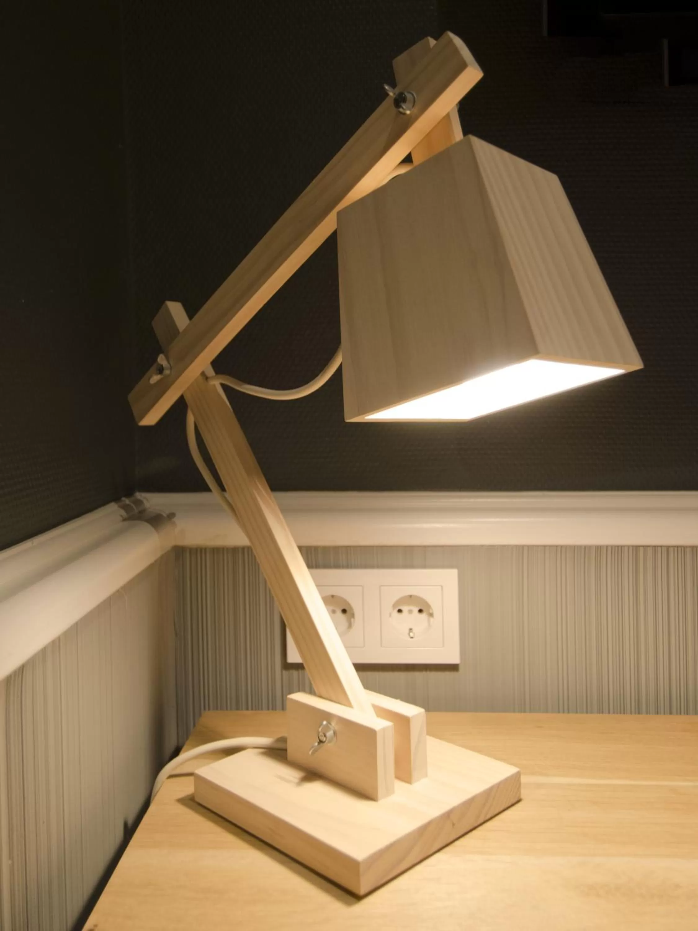 Decorative detail, TV/Entertainment Center in Hotel Scholl