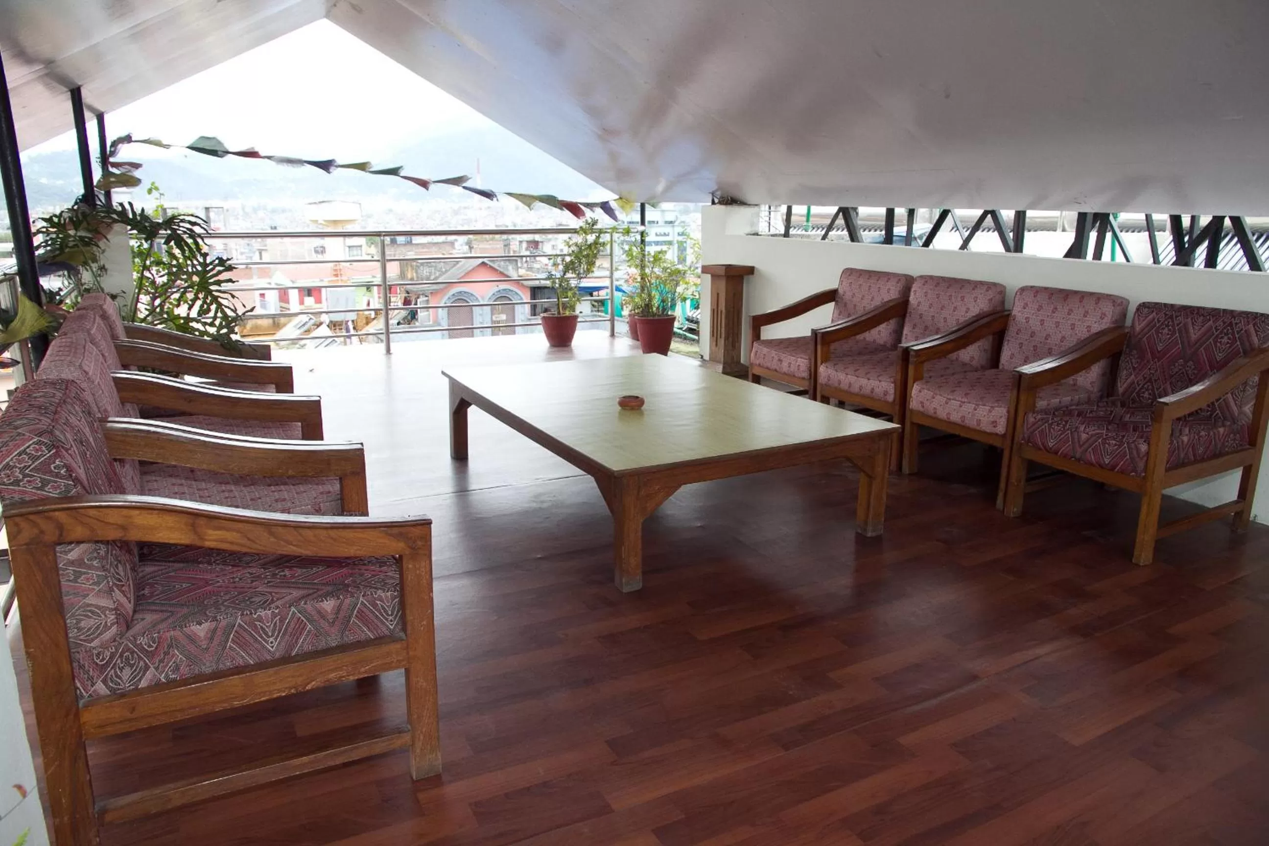Balcony/Terrace in Hotel Yambu kathmandu