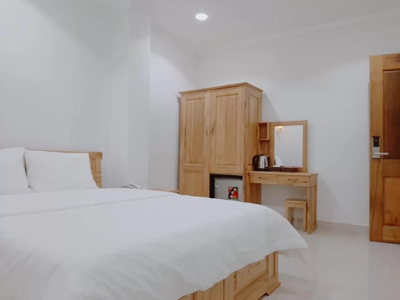 Bed in Minh Manh Hotel 2