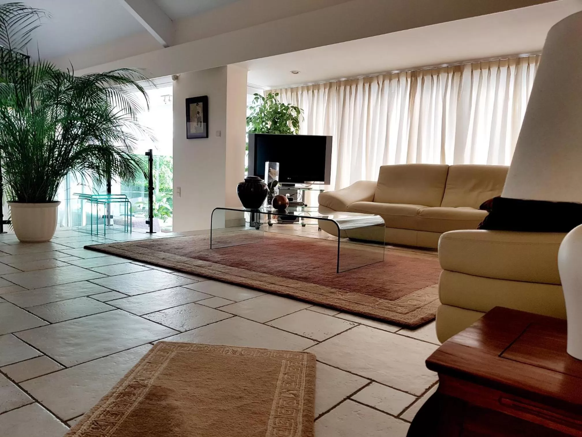 Living room in B&B prince d’Orange Waterloo