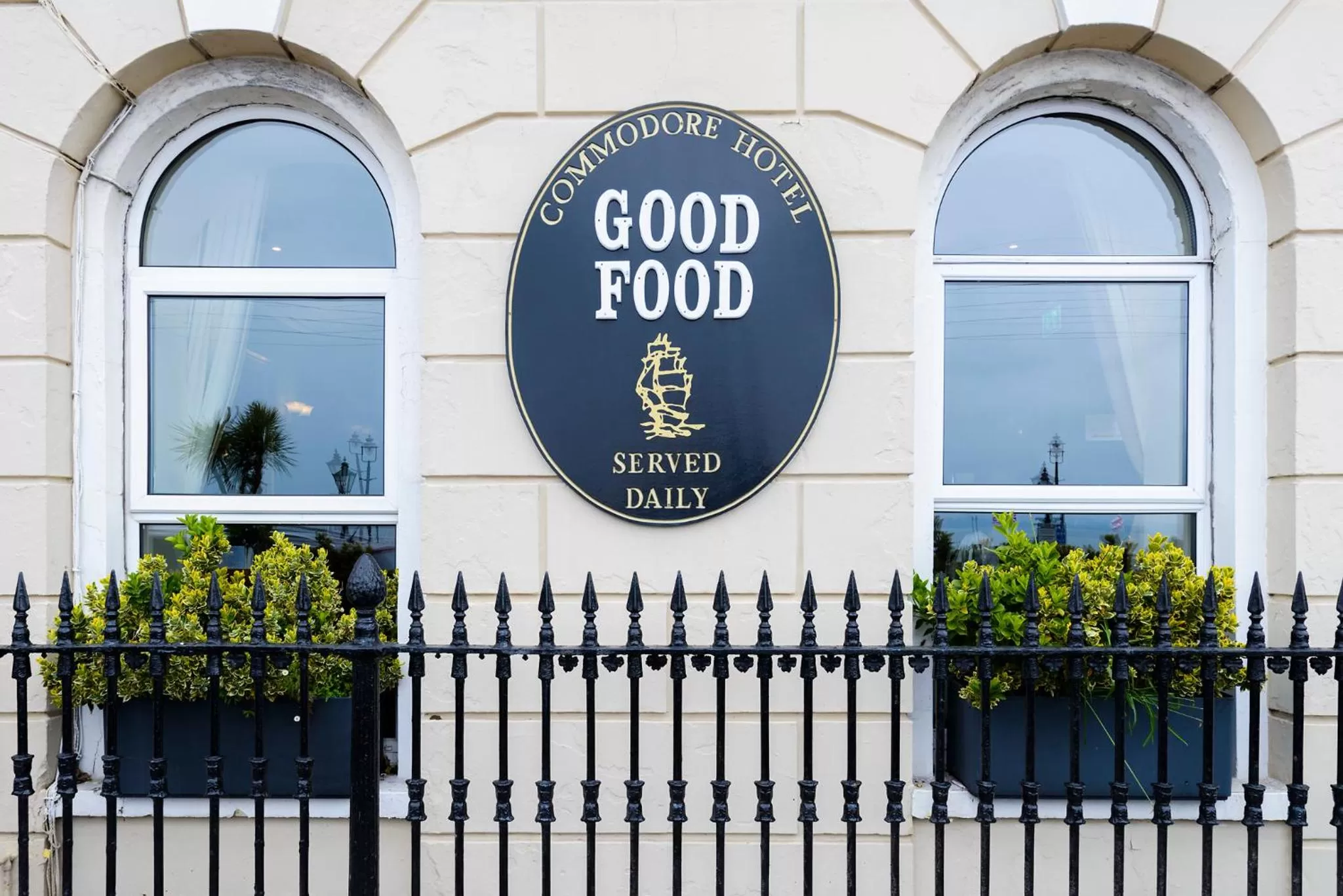 Property building in Commodore Hotel