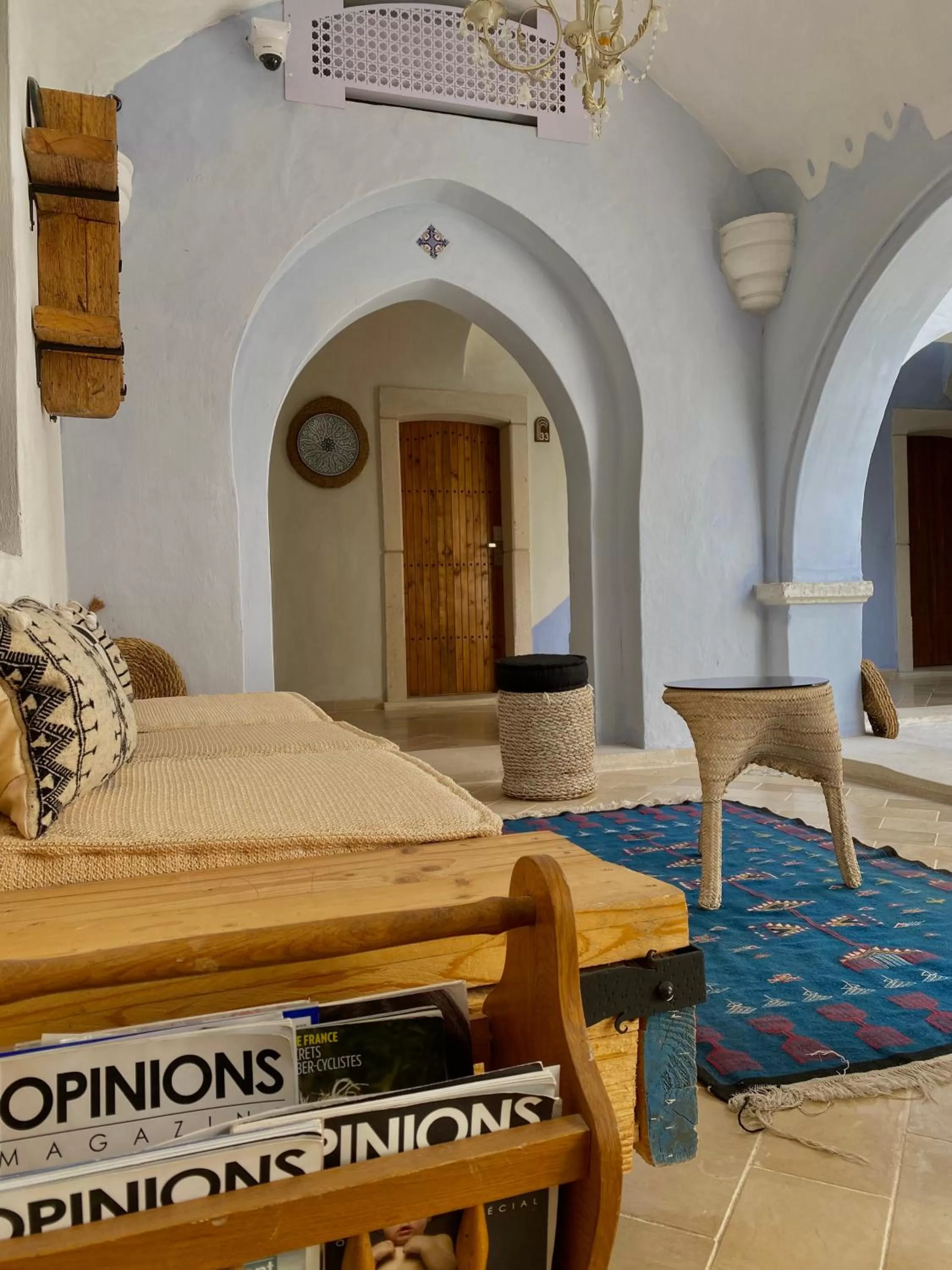 Living room in Hôtel Djerba Authentique - Au centre de Midoun